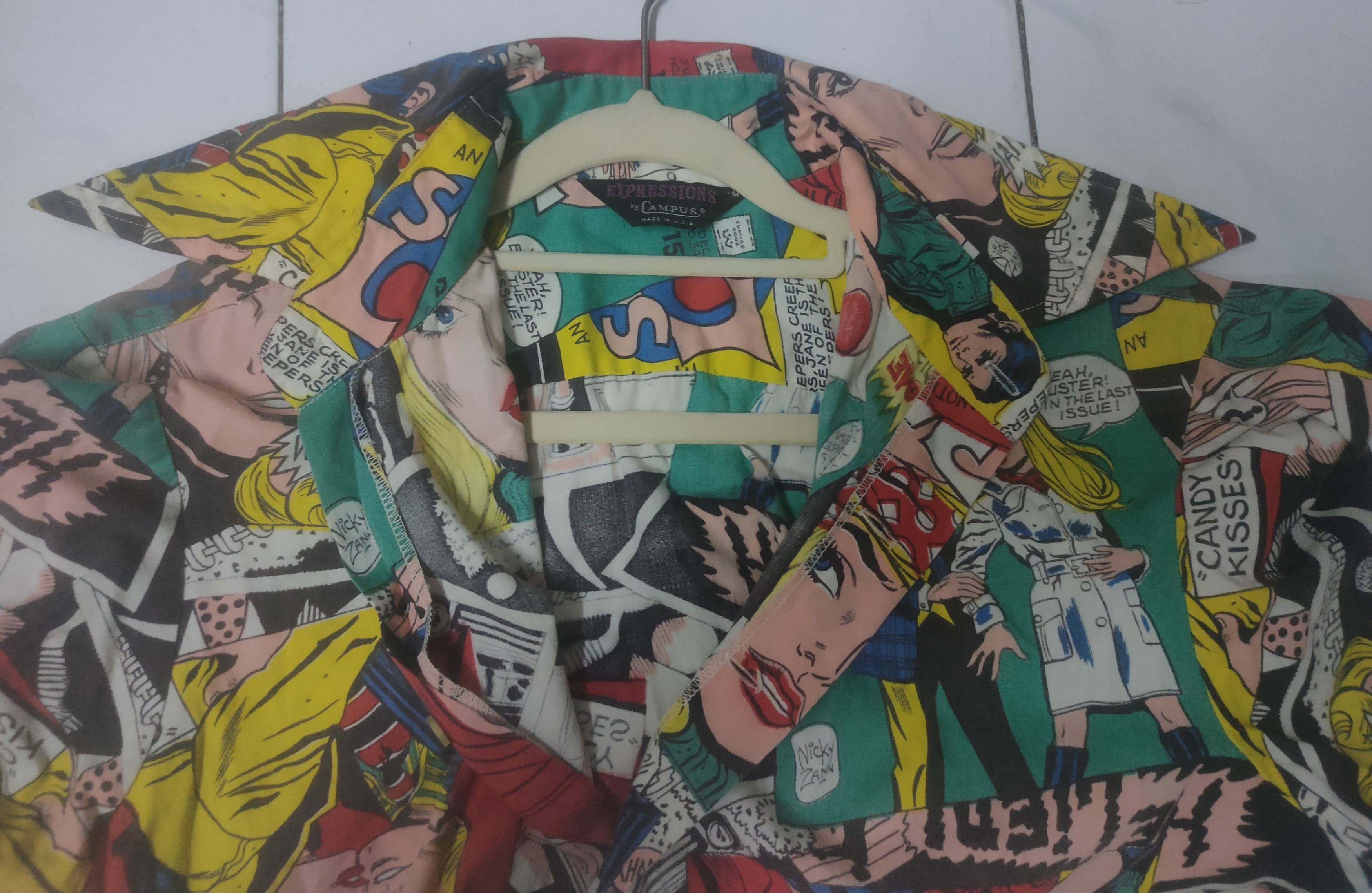 Cartoon Network × DC Comics × Vintage Vintage 70s nicky Zane comic over print Size 38L - 13 Thumbnail
