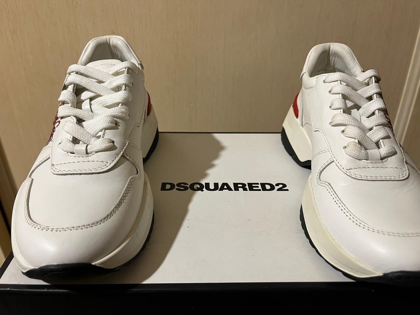 Dsquared2 Vitello Stampa Fiori Lace-Up Size US 8.5 / IT 38.5 - 2 Thumbnail