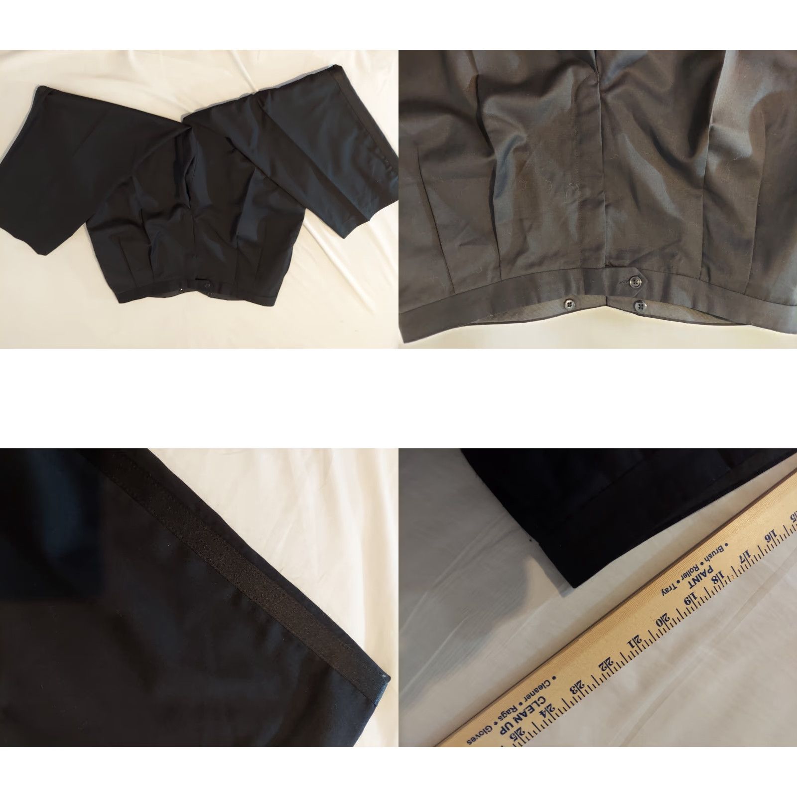 Calvin Klein Calvin Klein Suit Blazer Pants 2 Piece 48L Black Mens Size 48R - 10 Thumbnail