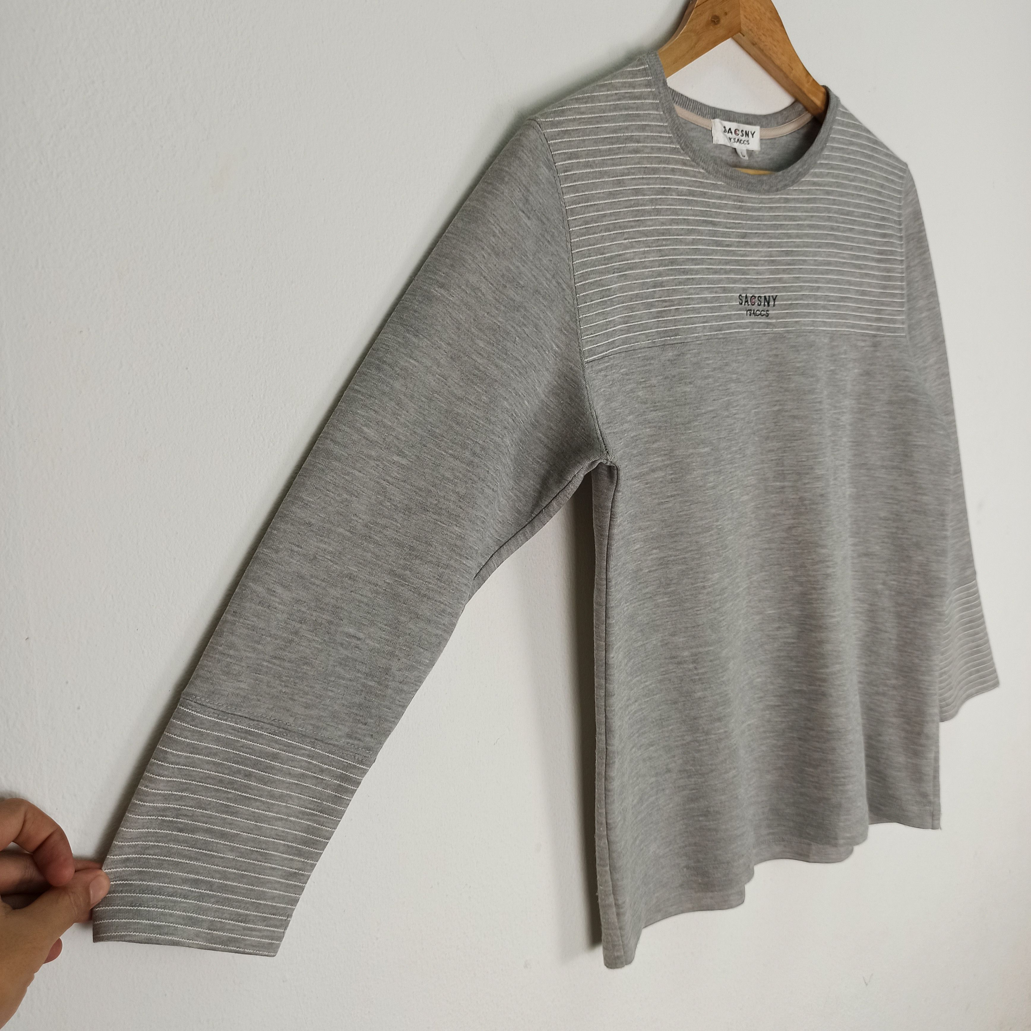 Y's Rare SACSNY Y'S ACCS By Yohji Yamamoto Long Sleeve Size L / US 10 / IT 46 - 5 Thumbnail