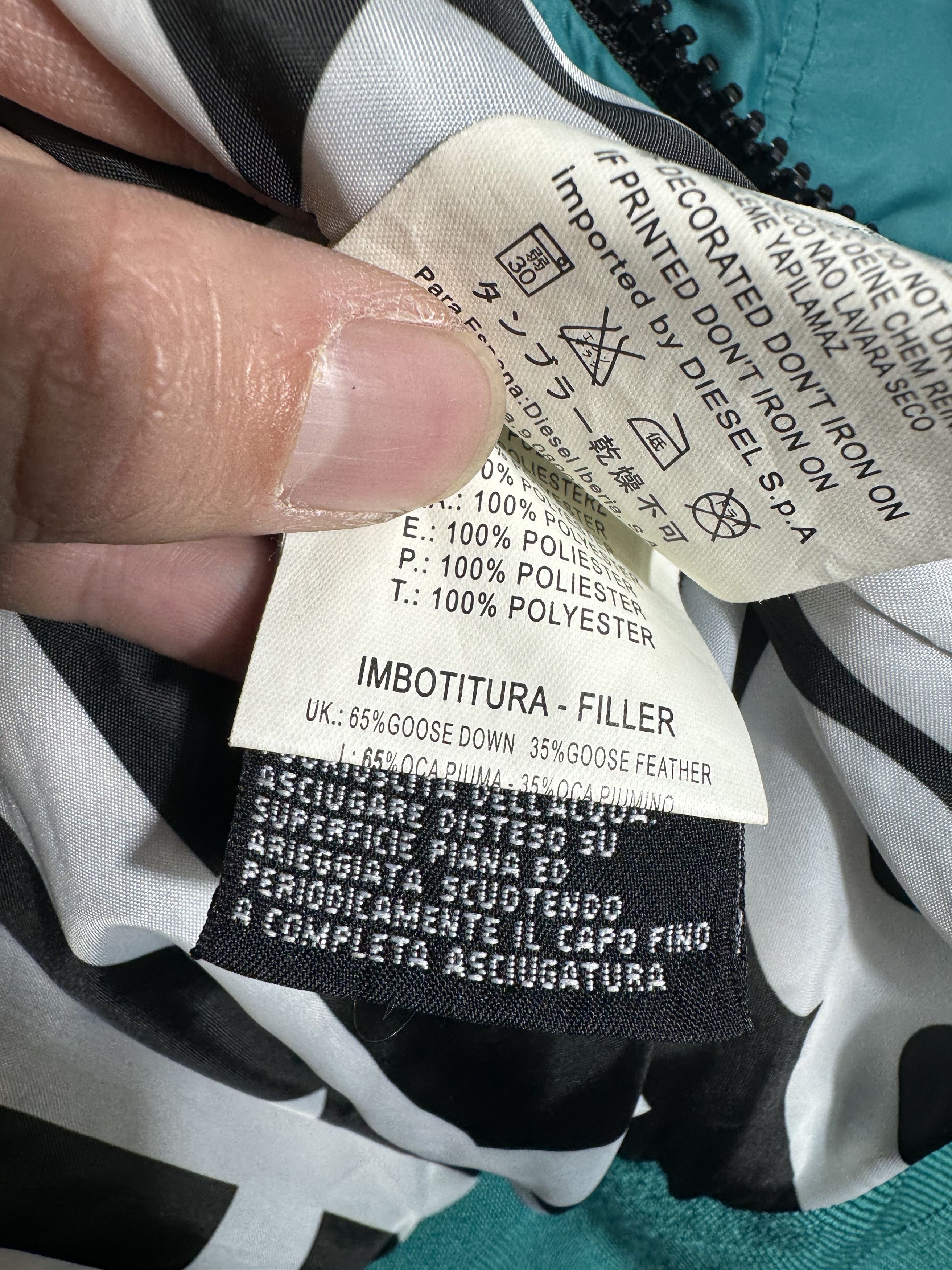 Diesel y2k Diesel Down Double Collar Vest Size XS Size US XS / EU 42 / 0 - 5 Thumbnail