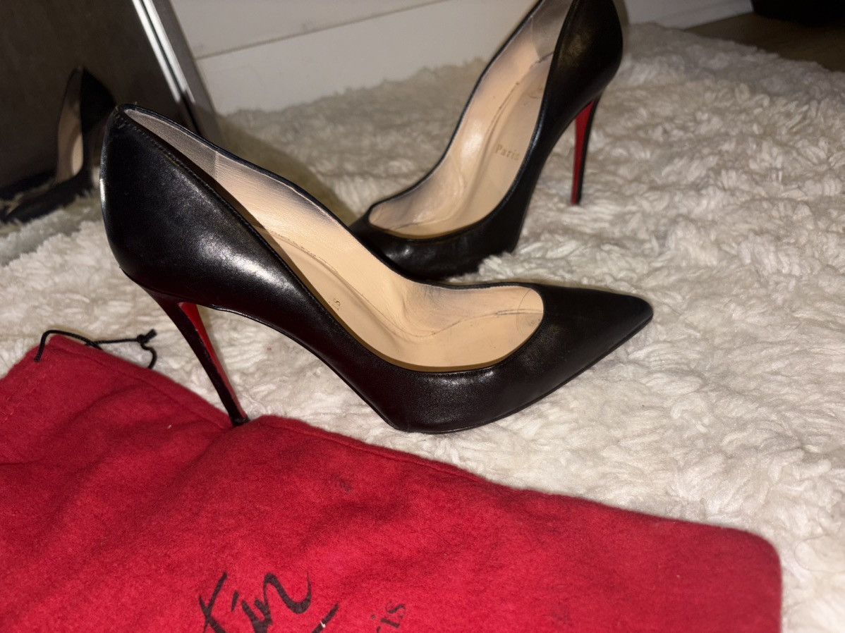 Christian Louboutin Christian Louboutin Leather Heels Size US 8.5 / IT 38.5 - 7 Thumbnail