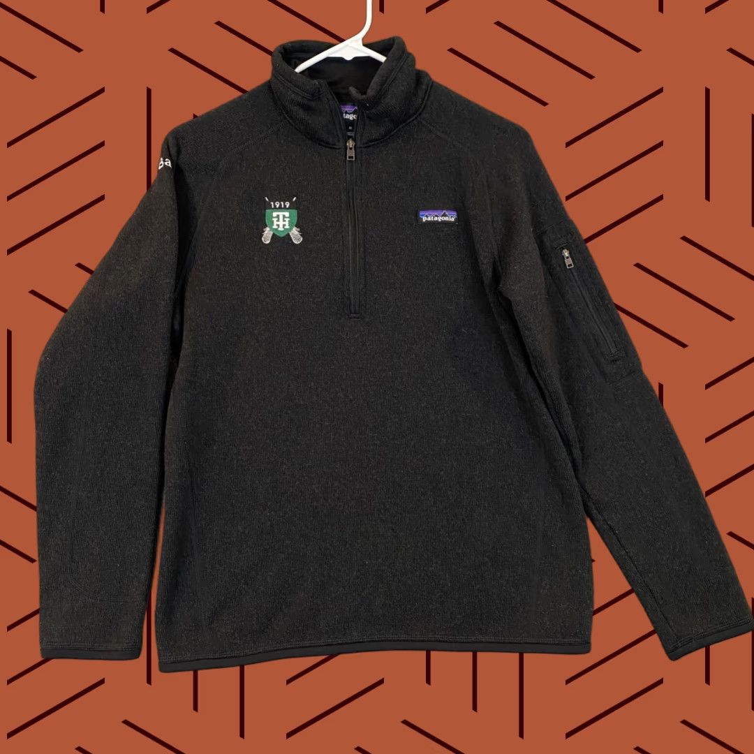 Patagonia Patagonia Better Sweater Womens Medium Black 1/2 Zip Fleece Pullover Logo Embroidered Zipper Mock Neck Casual Travel Size M / US 6-8 / IT 42-44 - 1 Thumbnail
