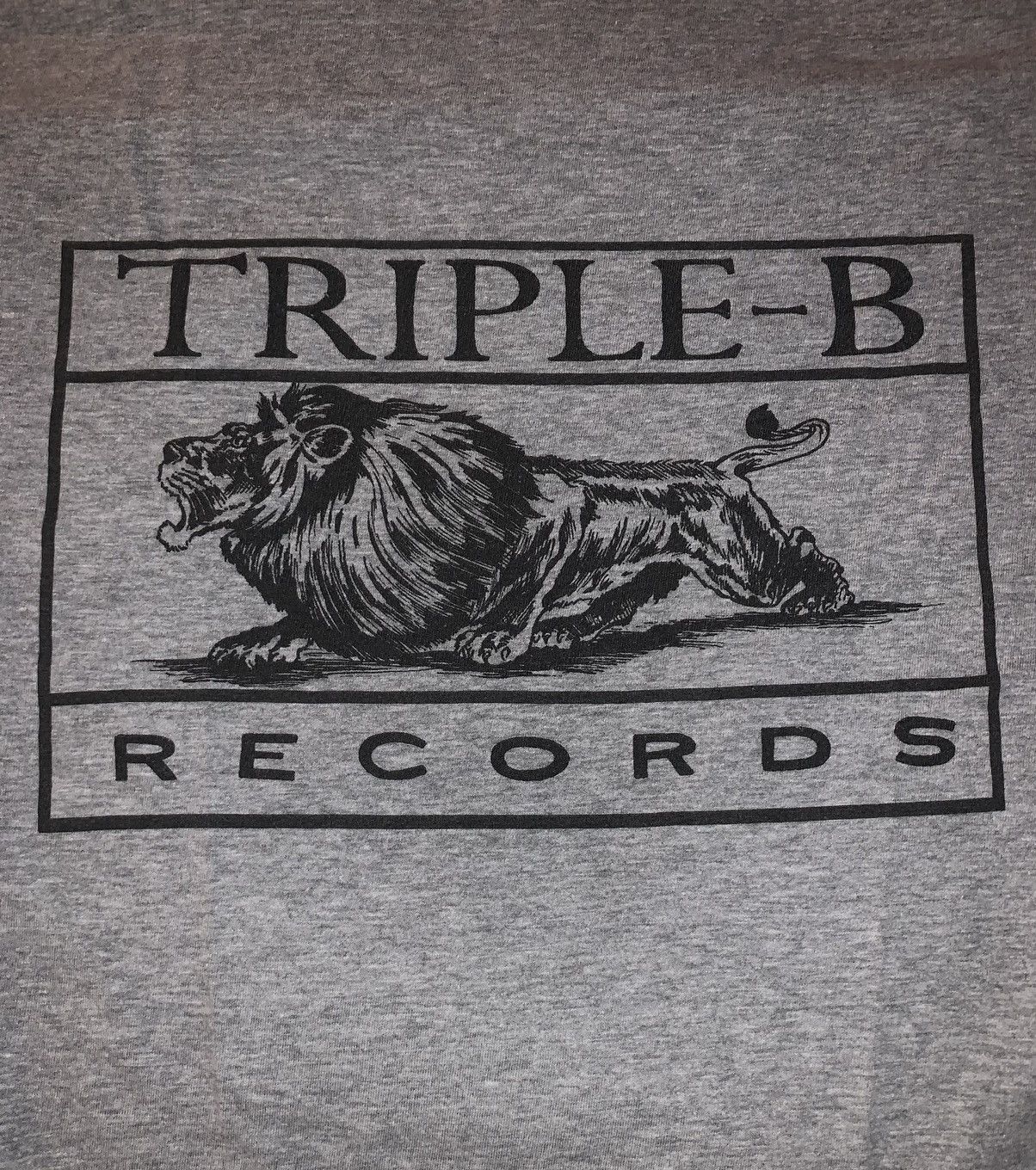 Band Tees Triple B Records tee Size US M / EU 48-50 / 2 - 4 Thumbnail
