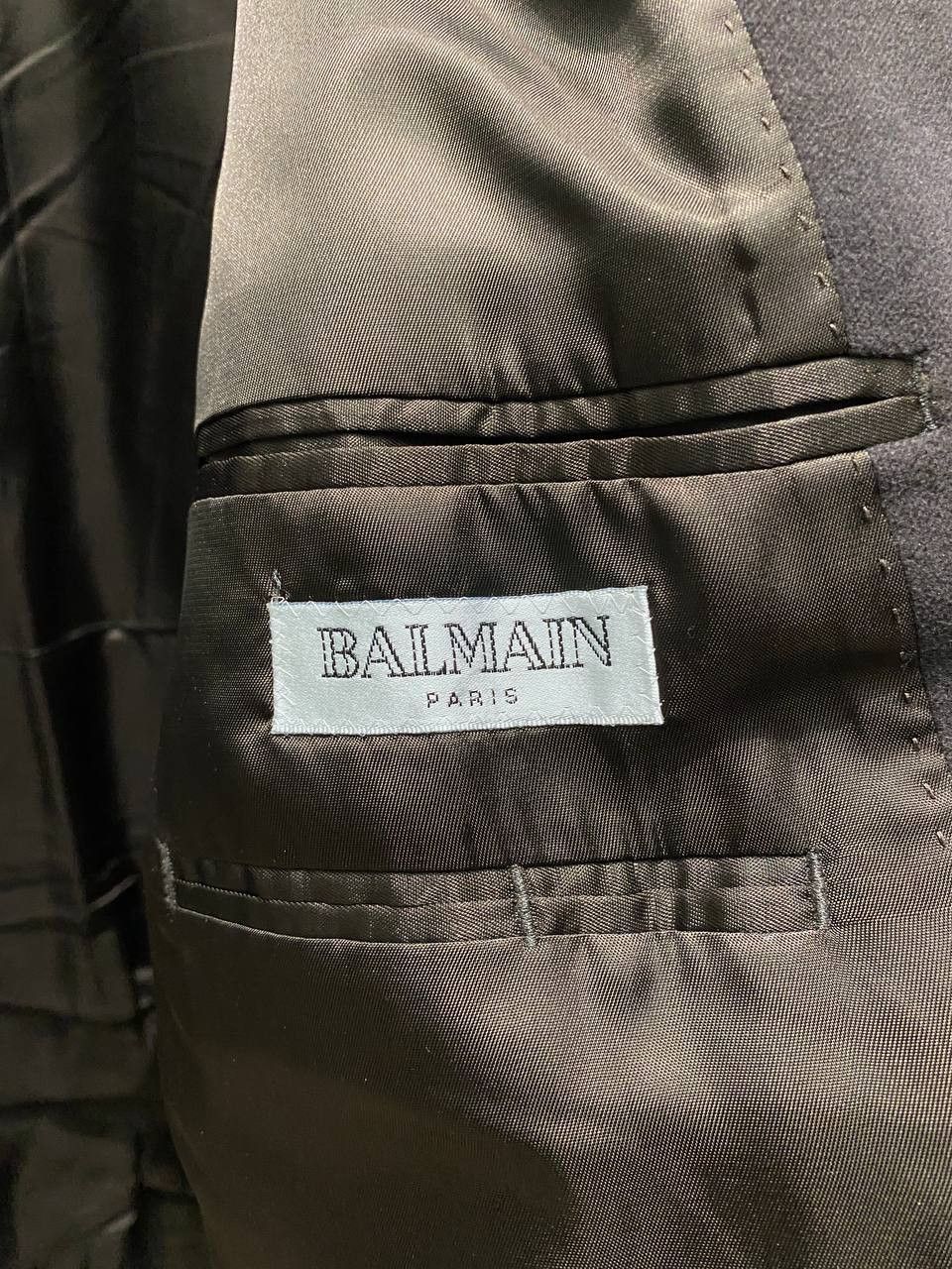 Balmain Balmain Classic Casual Soft Cotton Suit Dress Blazer Jacket Size 52S - 7 Thumbnail