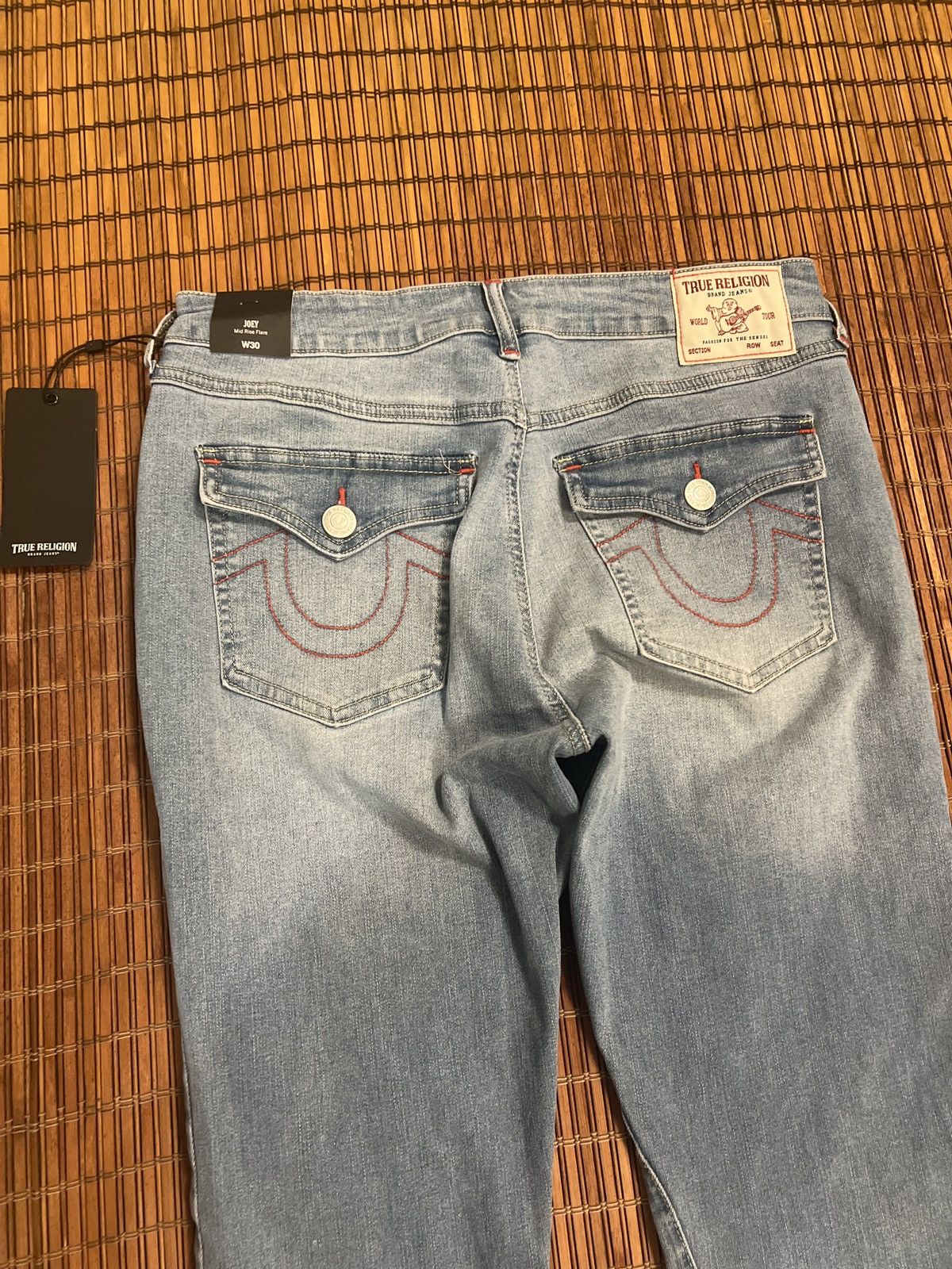 True Religion True religion M fresh wash joey midrise flare denim jean Size 30" / US 8 / IT 44 - 2 Thumbnail