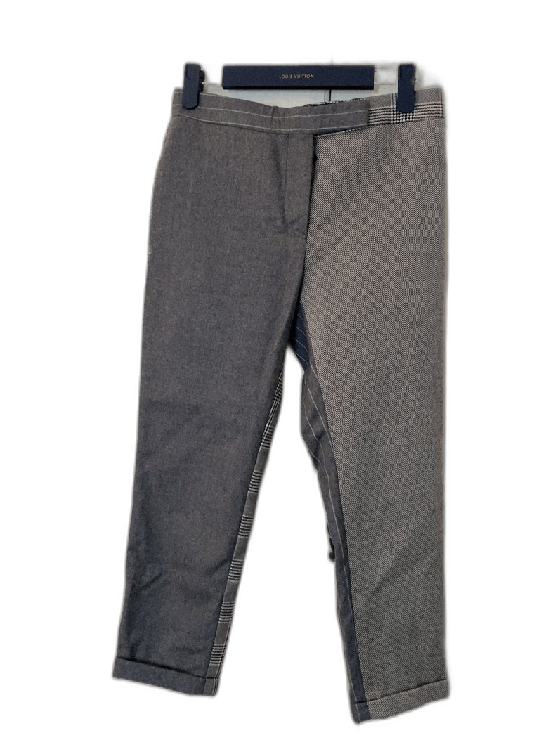 Thom Browne THOM BROWNE Color Block Wool Pants Size US 26 / EU 42 - 1 Thumbnail