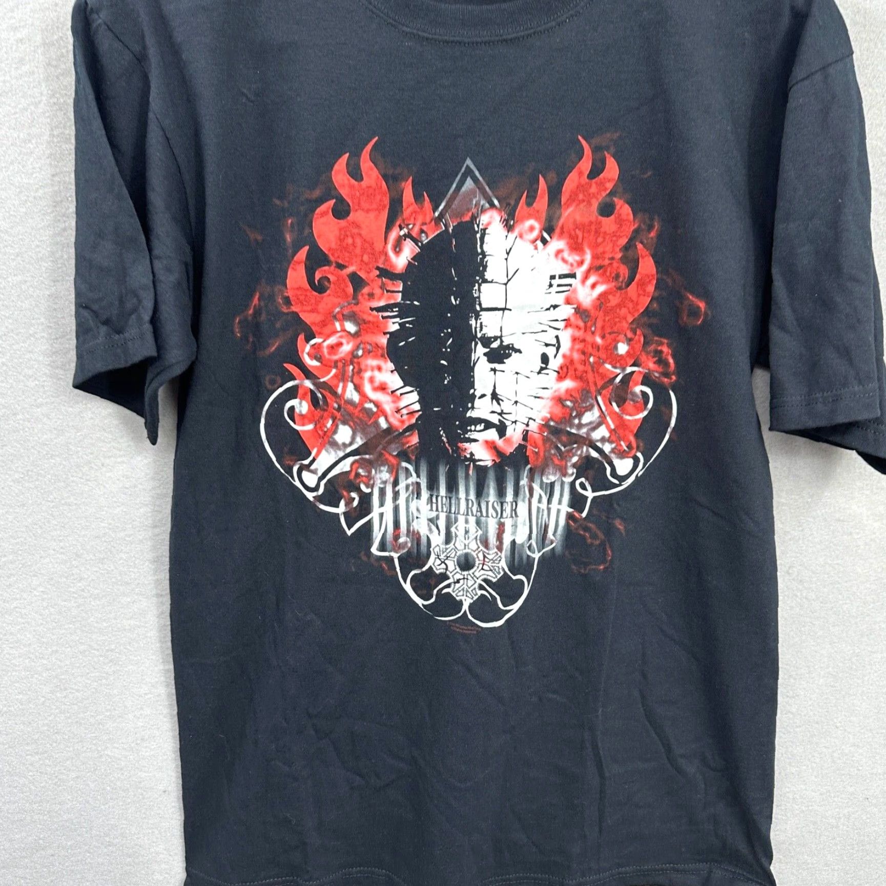 Anvil VINTAGE Hellraiser Pinhead Horror Movie Promo Tee Mens M Shirt Adult M Black Nike Size US M / EU 48-50 / 2 - 3 Thumbnail