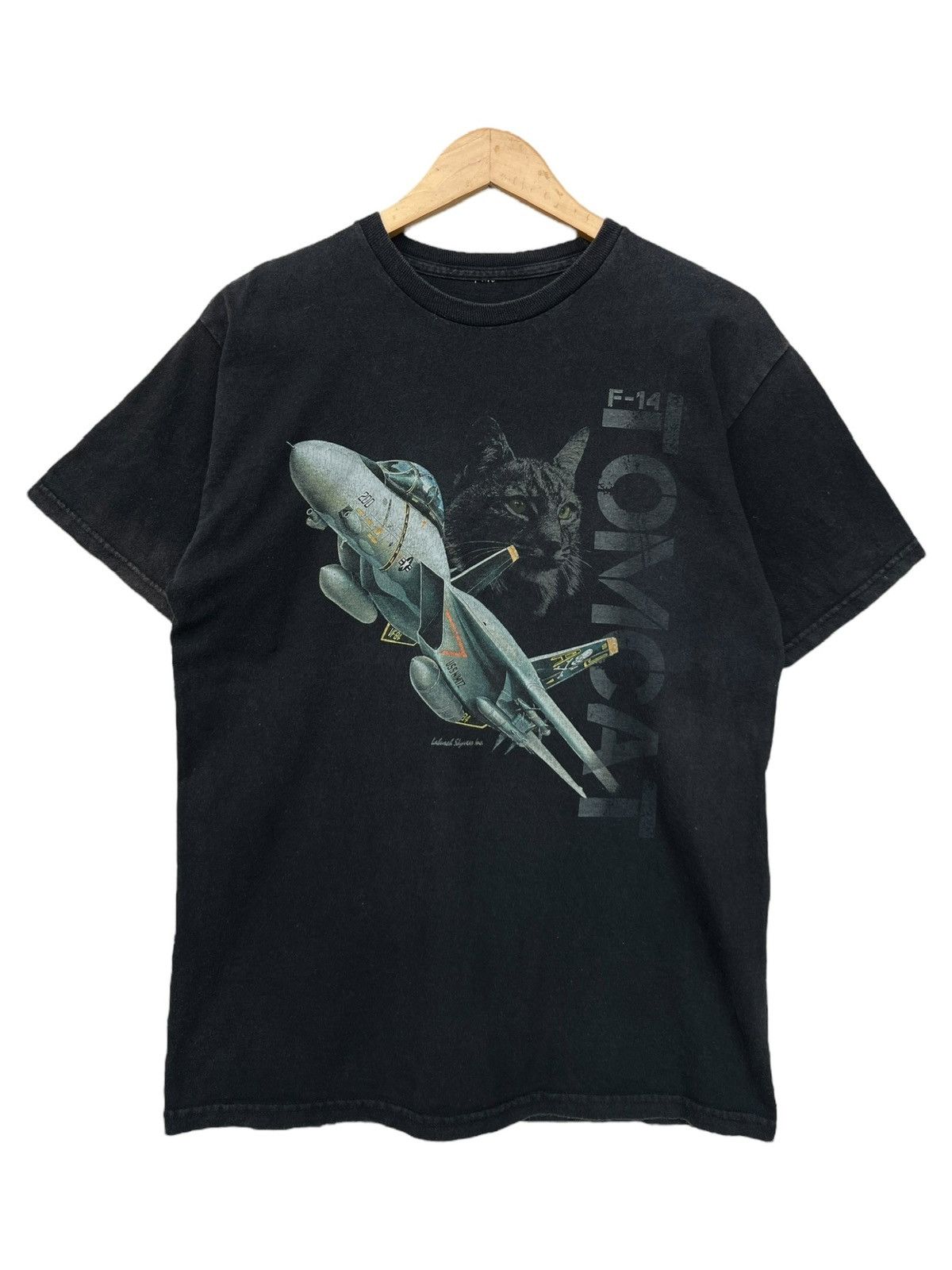 Vintage Y2K F14 Tomcat Fighter Jet USAF Tees