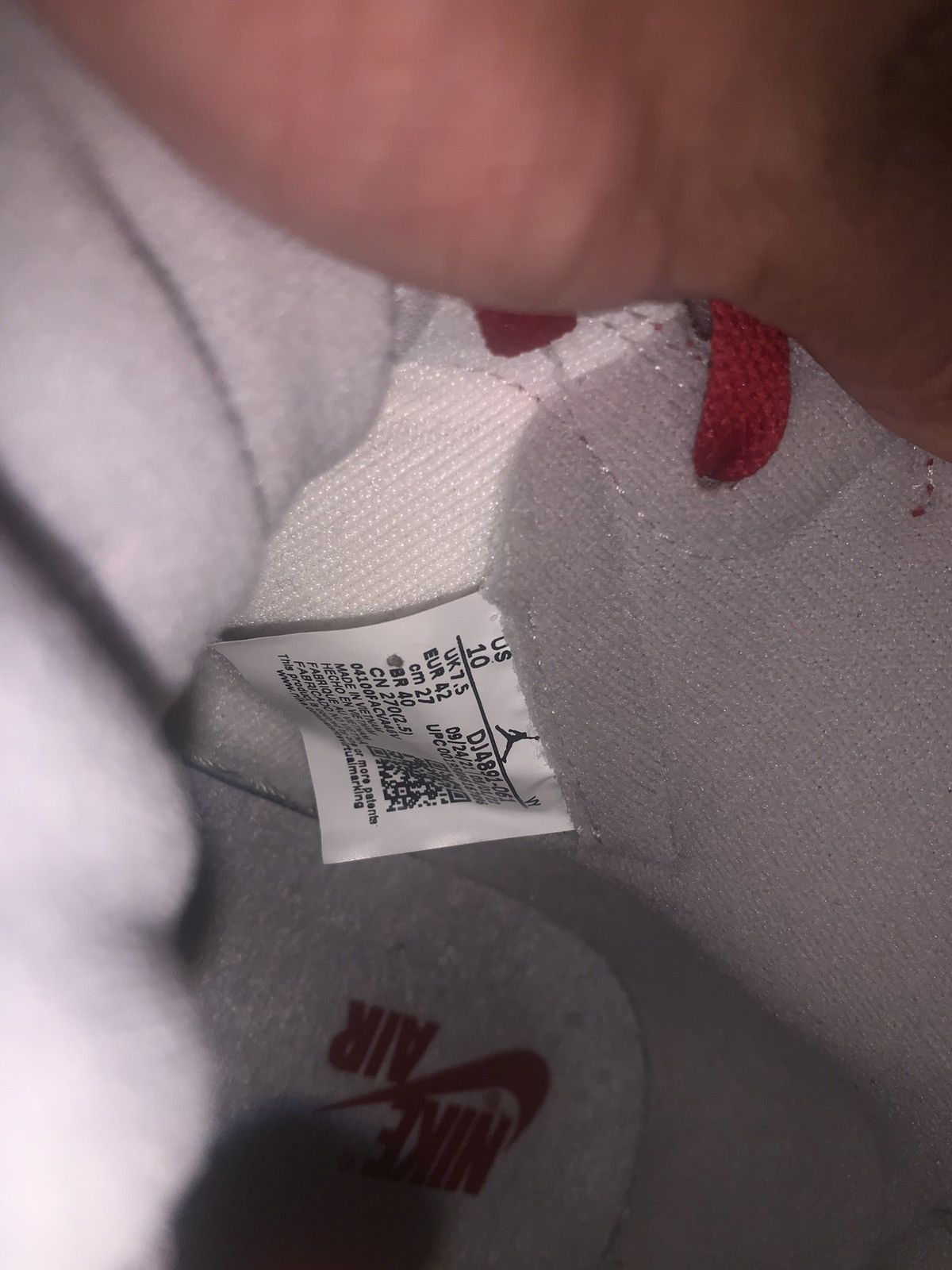 Jordan Brand Retro 1 Jordan’s Size US 10 / EU 43 - 9 Thumbnail