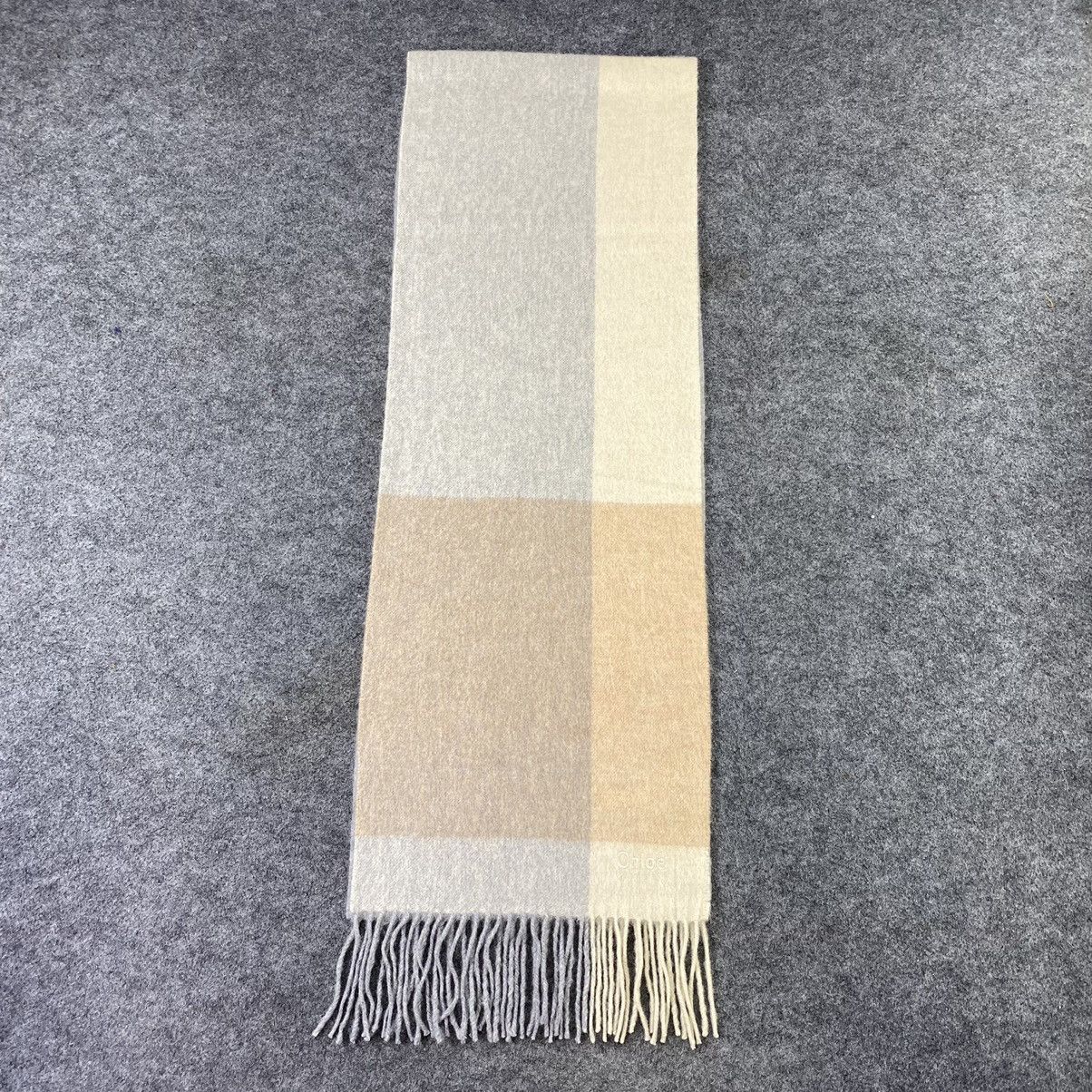 Chloe Chloe Cashmere Scarf / Muffler / Neckwear-T1454 Size ONE SIZE - 3 Thumbnail
