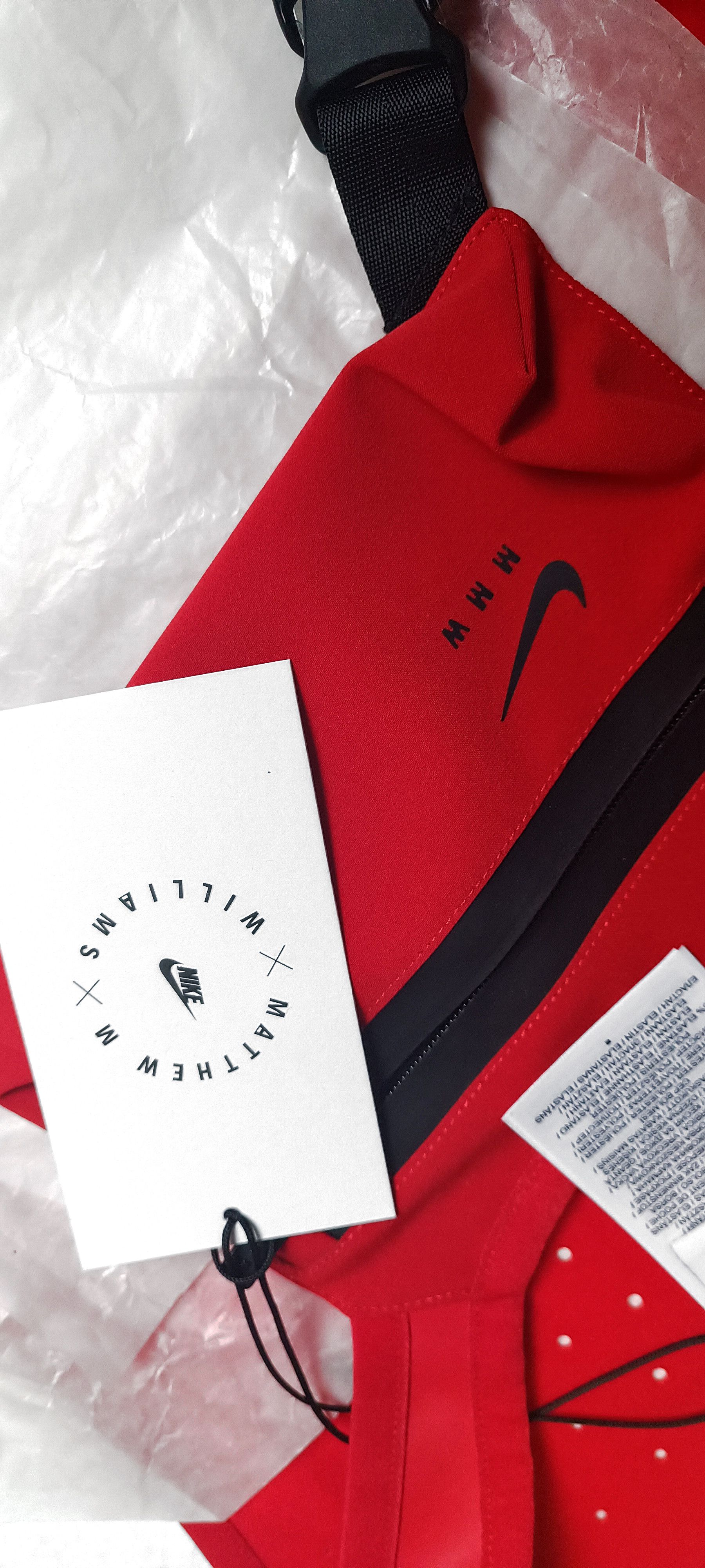 MMW × Nike NIKE x MMW SE NRG NYLON CHEST RIG 'UNIRED' CK1920-657 Size ONE SIZE - 8 Thumbnail