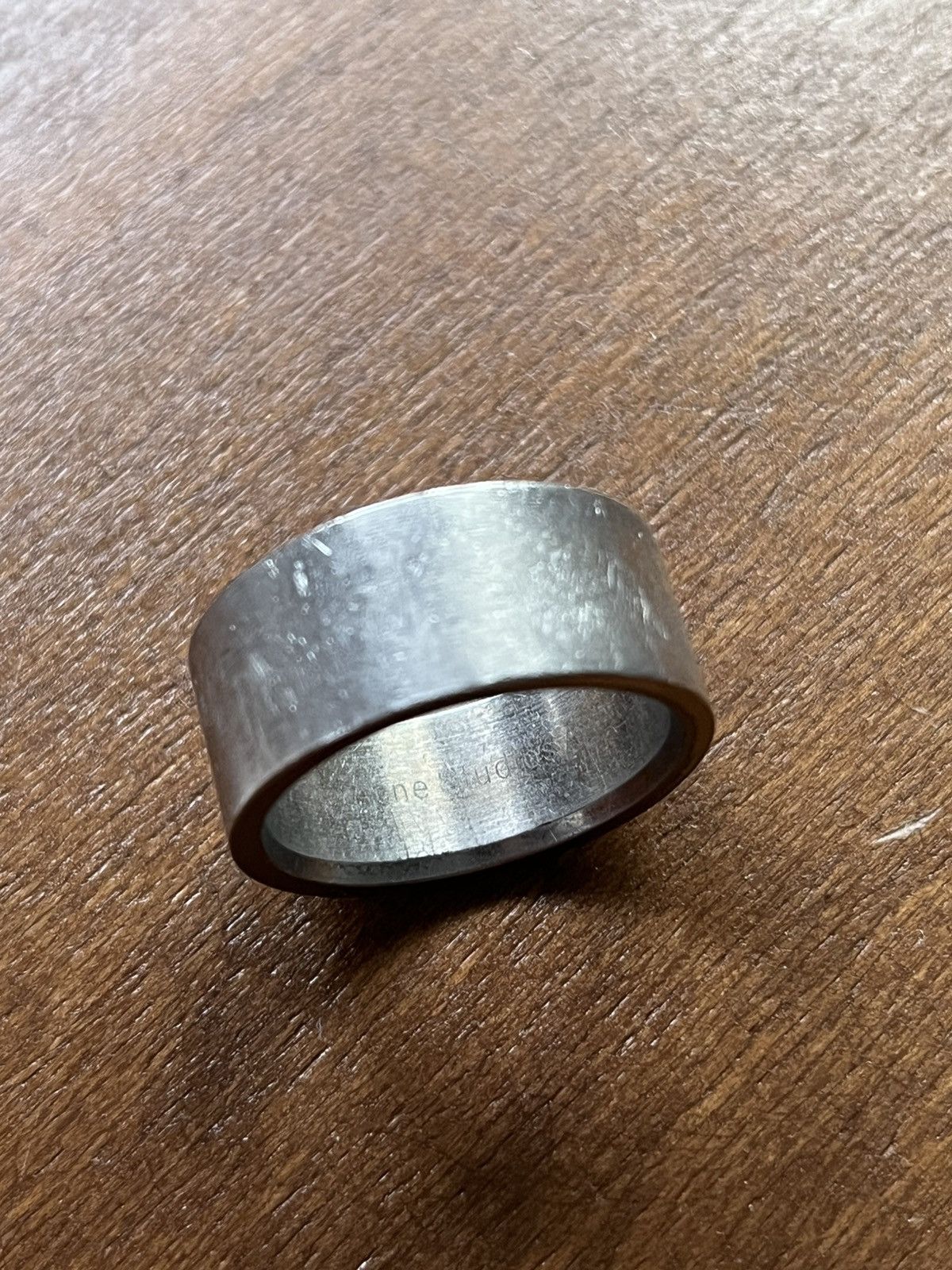 Acne Studios Rings in Stainless Steel Size ONE SIZE - 3 Thumbnail