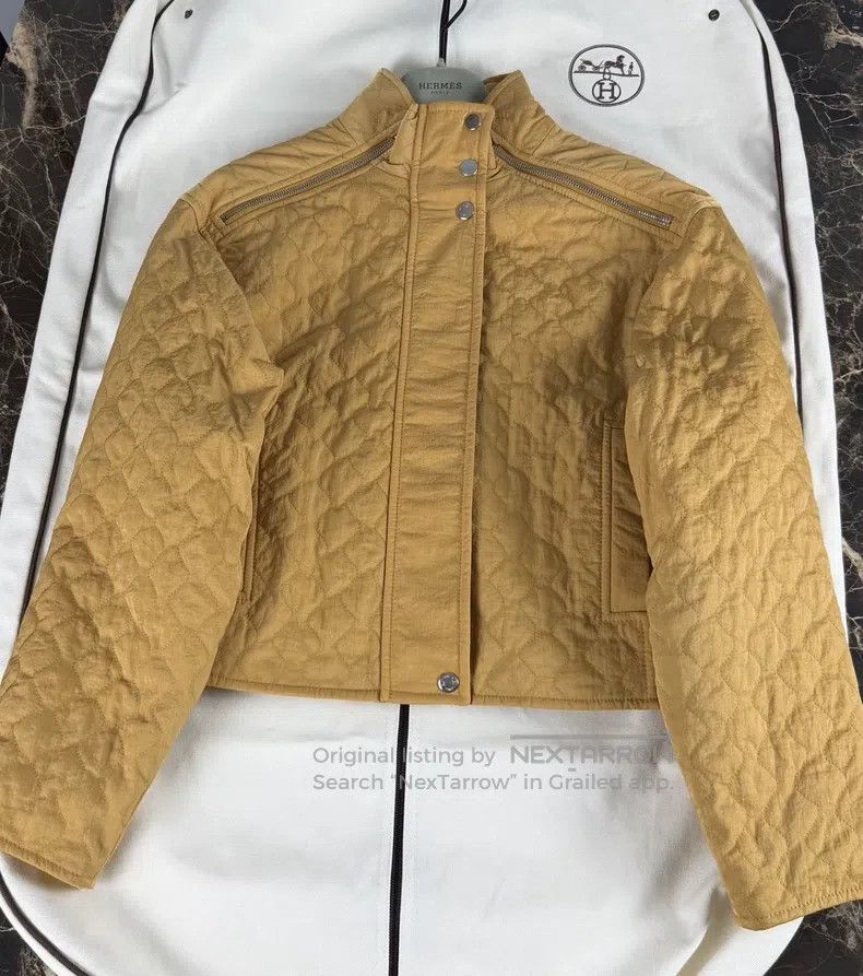 Hermes Hermes Quilted design cold-proof coat Size XS / US 0-2 / IT 36-38 - 4 Thumbnail