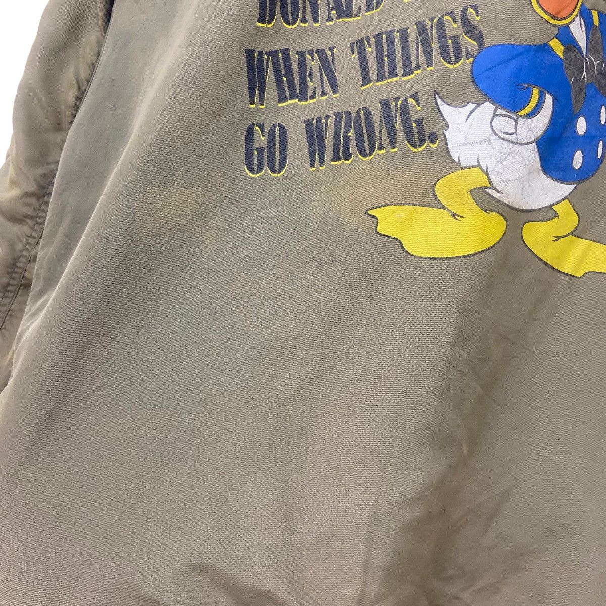 Avirex Avirex X Walt Disney Donald Duck Flight Garment Bomber Size US M / EU 48-50 / 2 - 15 Thumbnail