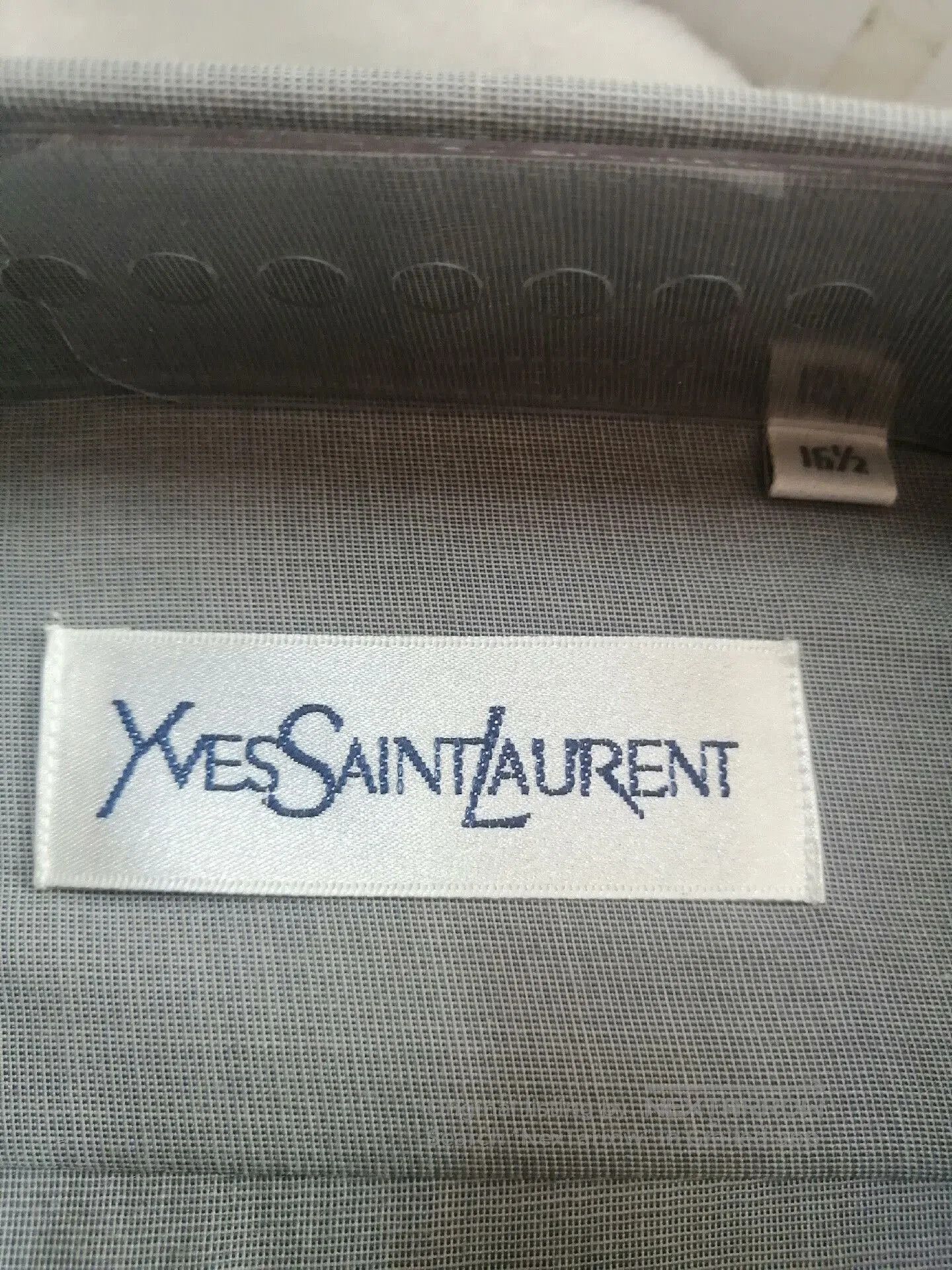 Yves Saint Laurent YSL Short Sleeve Shirt. Size US M / EU 48-50 / 2 - 4 Thumbnail