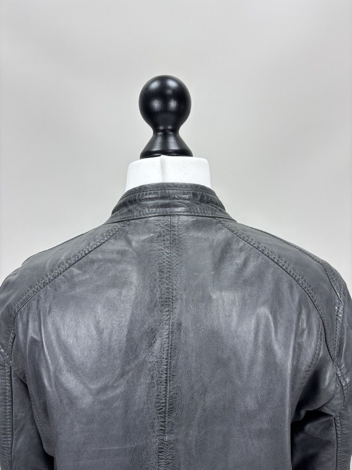 Other Womens leather jacket Oakwood Size M Color Gray Size M / US 6-8 / IT 42-44 - 8 Thumbnail