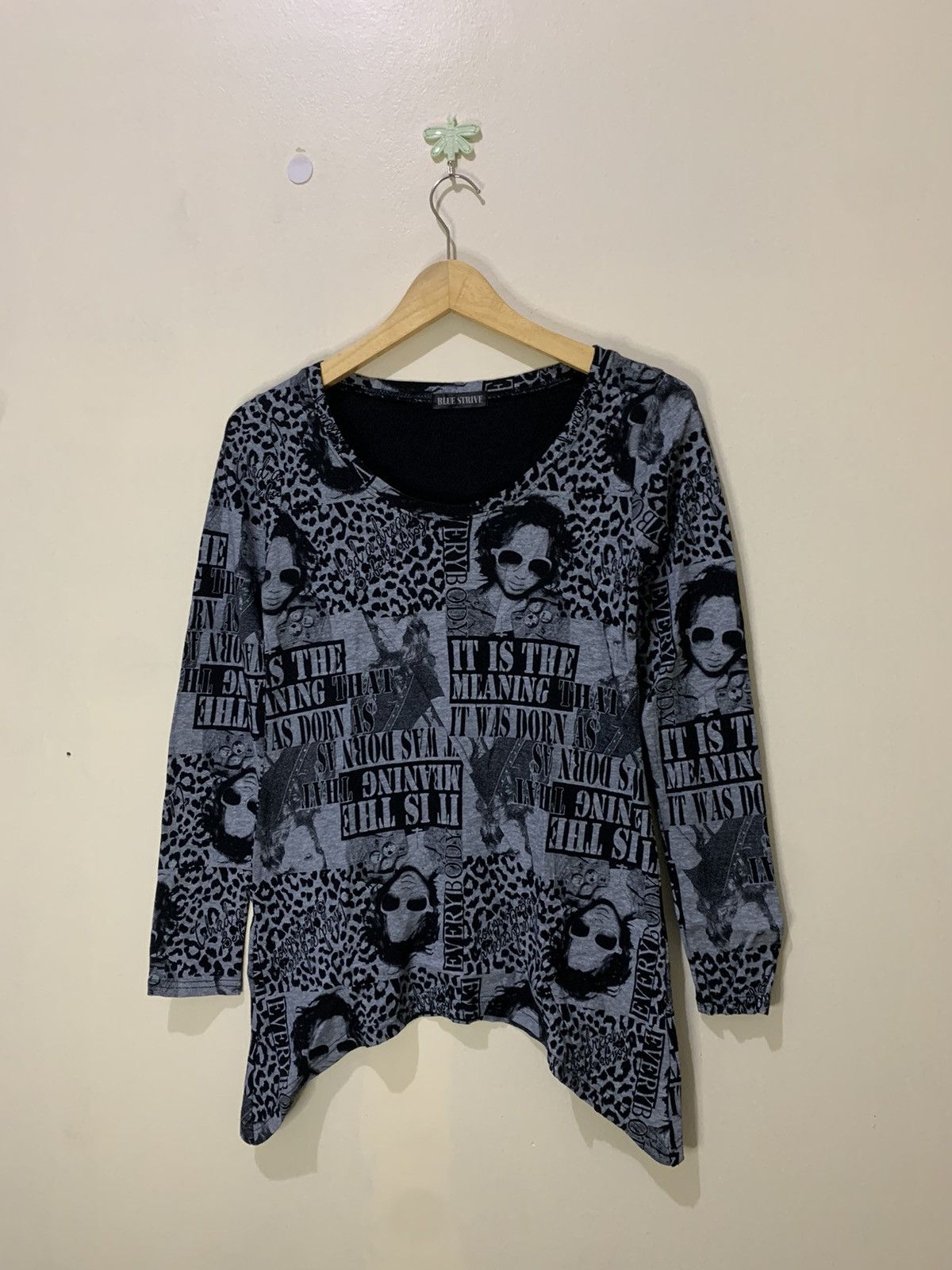 Hysteric Glamour × If Six Was Nine × Japanese Brand Vintage Blue Strive Inspired Hysteric Glamour Size M / US 6-8 / IT 42-44 - 1 Thumbnail