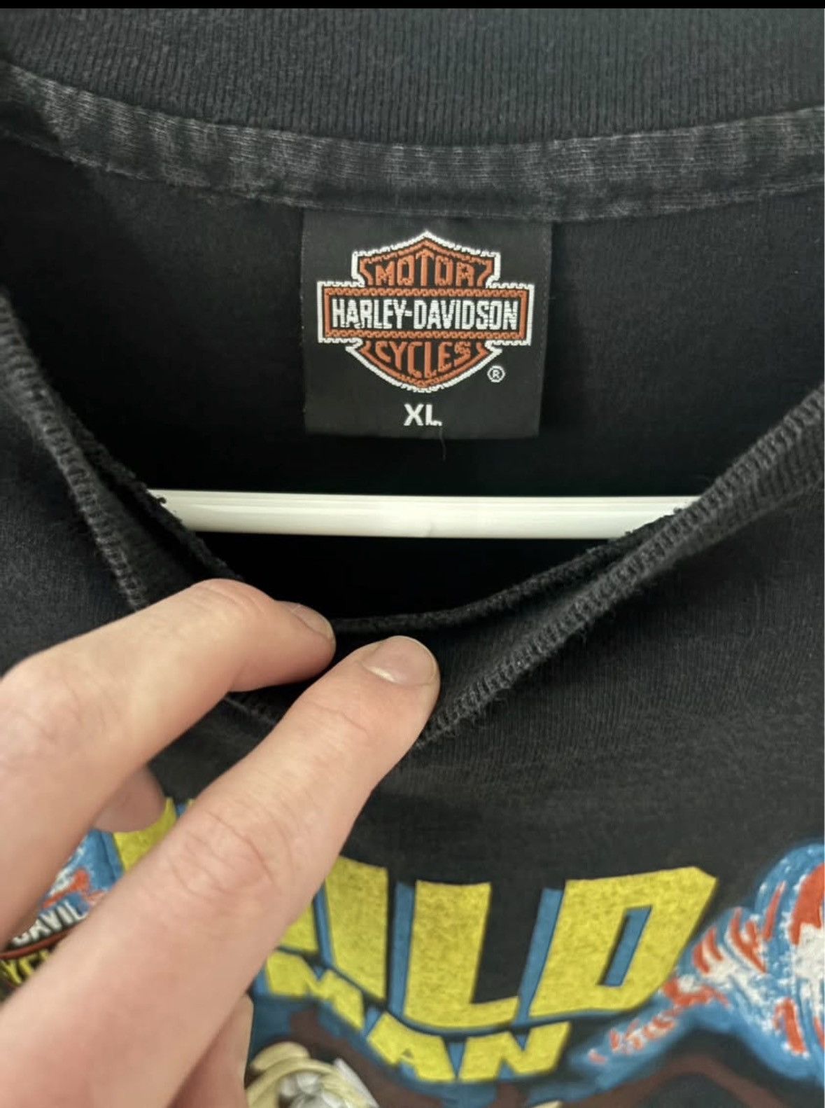 Harley Davidson Harley-Davidson x Tasmanian Devil Size US XL / EU 56 / 4 - 3 Thumbnail