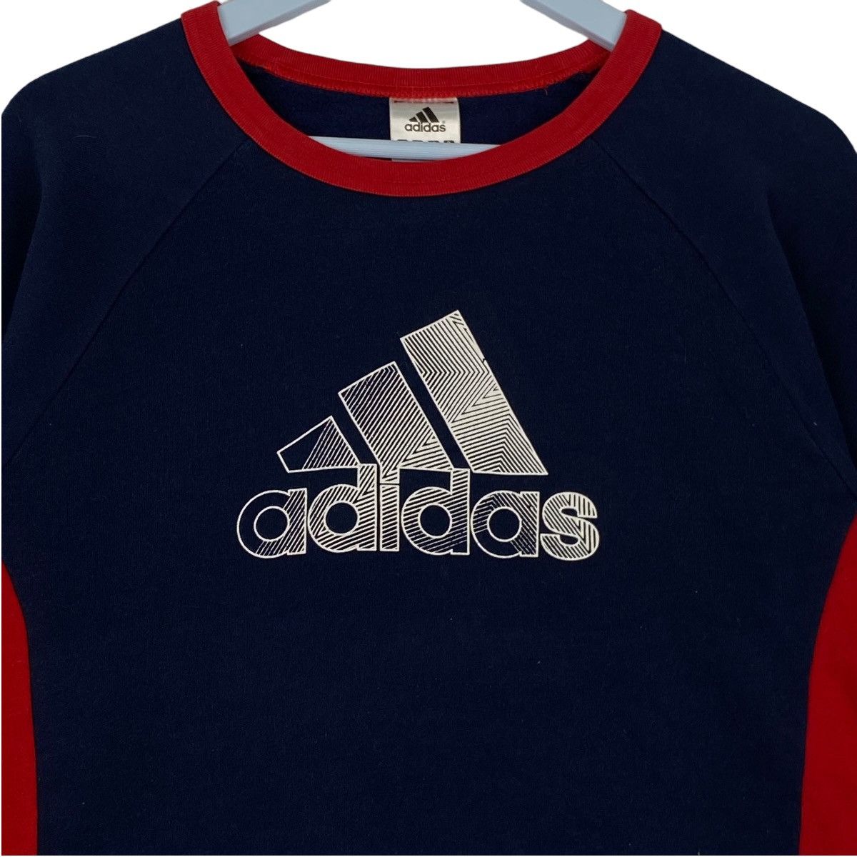 Adidas × Vintage Vintage Adidas Printed Logo Crewneck Sweatshirt Size US M / EU 48-50 / 2 - 5 Thumbnail