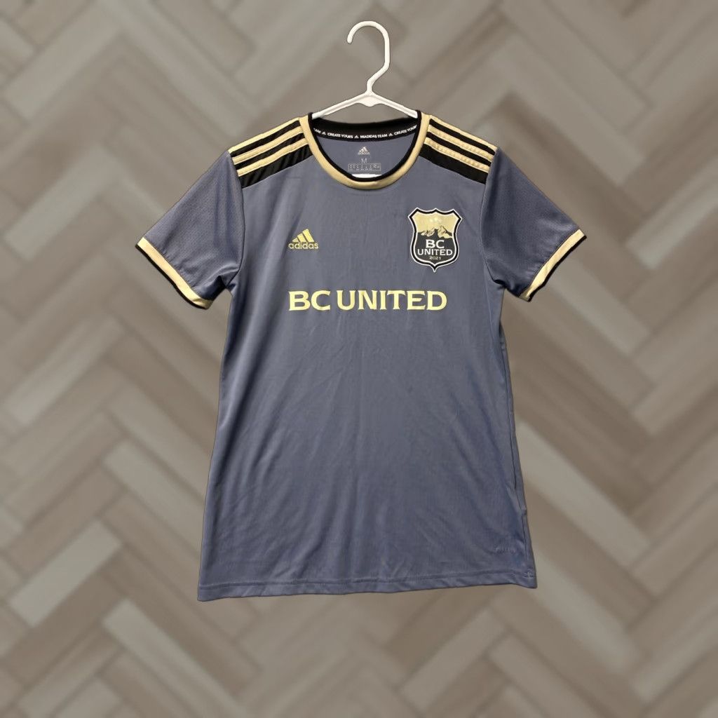 Adidas Adidas Climacool Soccer Jersey Shirt M Gold Union Sacramento FC #18 /57-52 Size US M / EU 48-50 / 2 - 1 Thumbnail