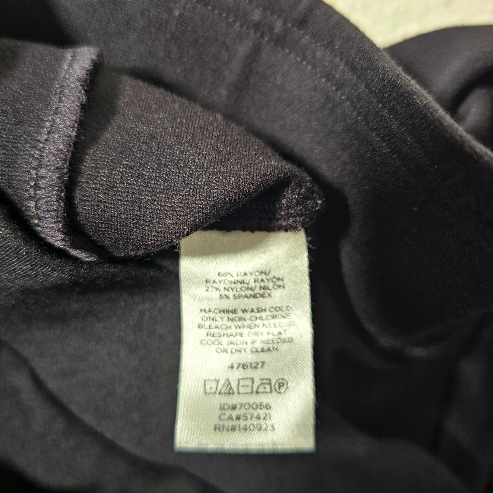 Ann Taylor Ann Taylor Loft Pants Womens Medium Legging Pointe Knit Skinny Black Stretch Dress Pants Regular Size 32" / US 10 / IT 46 - 4 Thumbnail