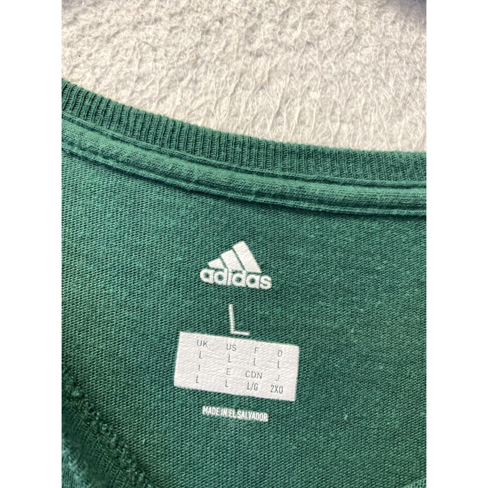 Adidas ADIDAS Portland Timbers T-Shirt Green Unisex Adults L Short Sleeve Cotton Polyester 144-26 Men Women Fans Shirt Size US L / EU 52-54 / 3 - 4 Thumbnail
