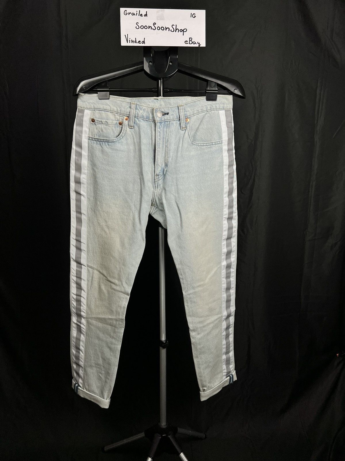 Levi's × Levi's Made & Crafted × Levi's Vintage Clothing Levis 512 Premium reflective jeans Size US 32 / EU 48 - 1 Thumbnail
