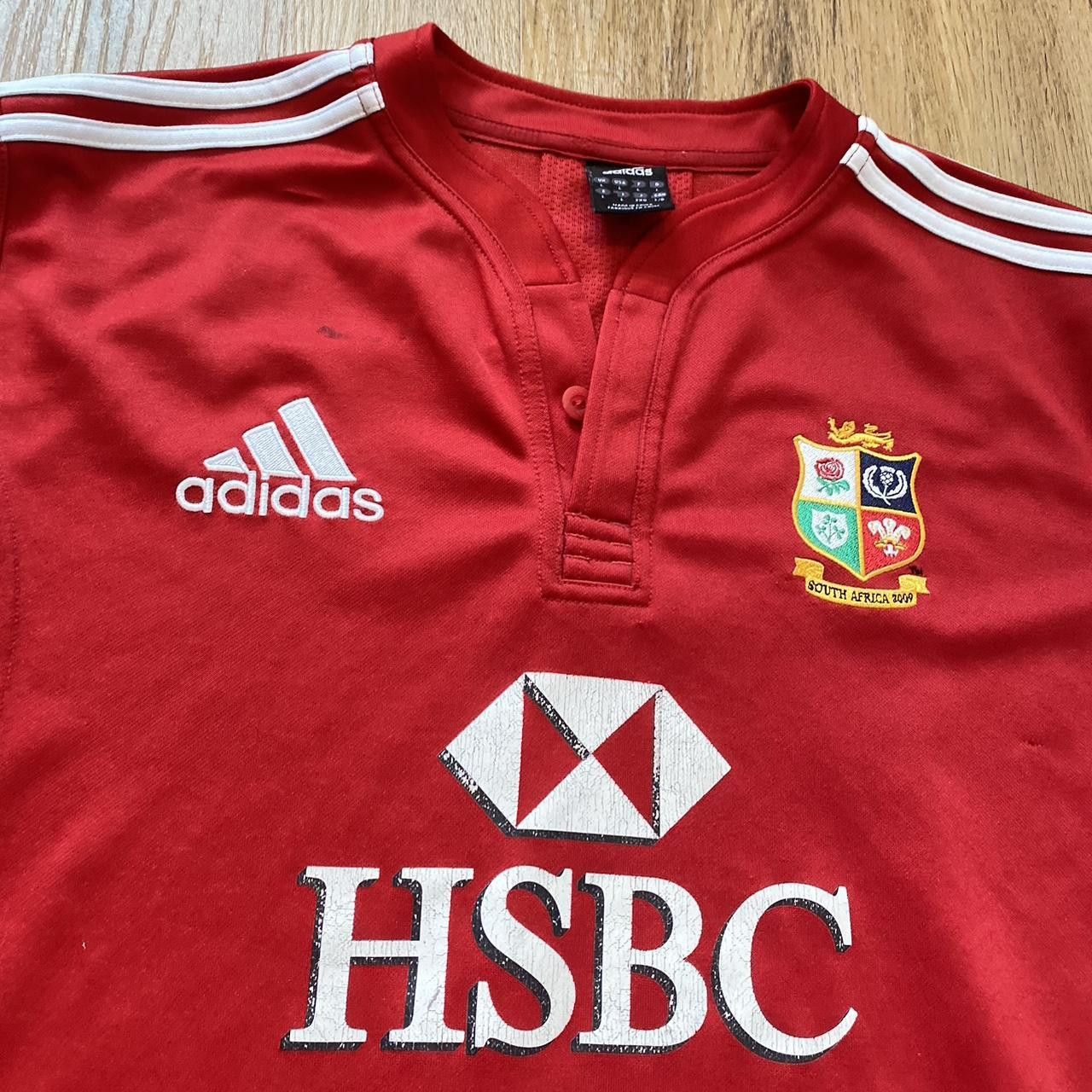 Adidas 2008-09 England Adidas Rugby Longsleeve Hsbc y2k 2000s Size US L / EU 52-54 / 3 - 3 Thumbnail