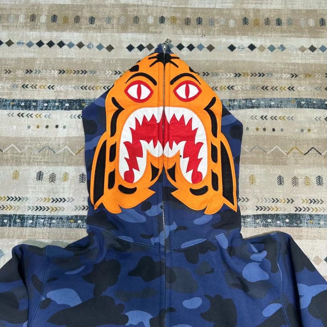 Bape BAPE CAMO SHARK FULL ZIP HOODIE Size US M / EU 48-50 / 2 - 2 Thumbnail