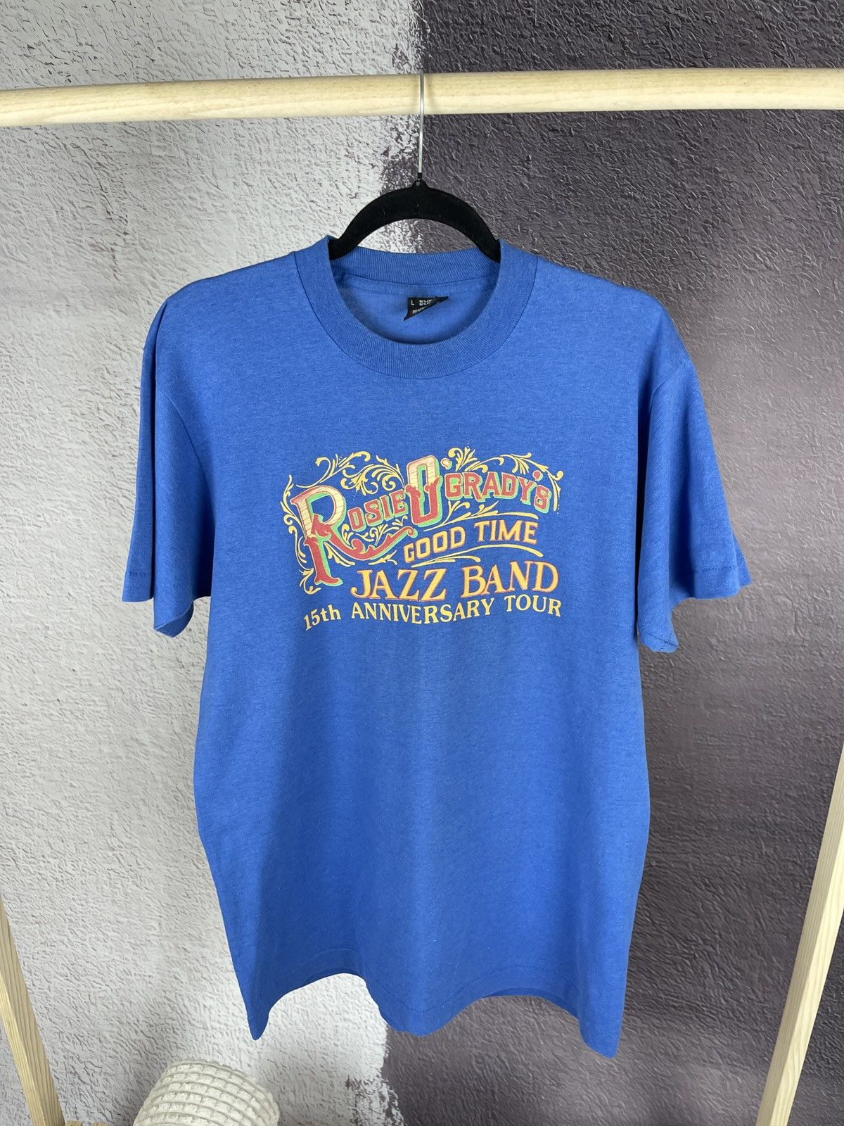 Band Tees Vintage 80 Rosie O'Grady's Good Time Jazz Band Merch T-shirt Size US L / EU 52-54 / 3 - 1 Thumbnail
