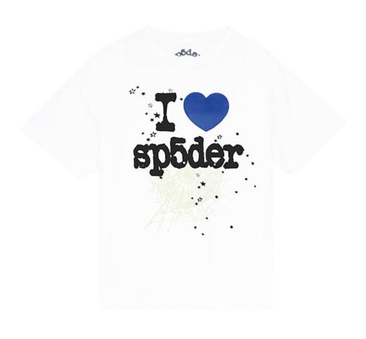 Spider Worldwide SP5DER Souvenir Tee- Blue May 2024 Size Large 