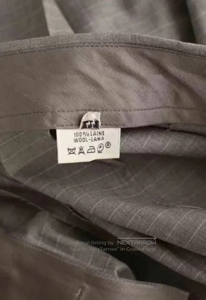 Hermes Hermes Margiela Era Gray Summer Wool Pants Size 28" / US 6 / IT 42 - 6 Thumbnail