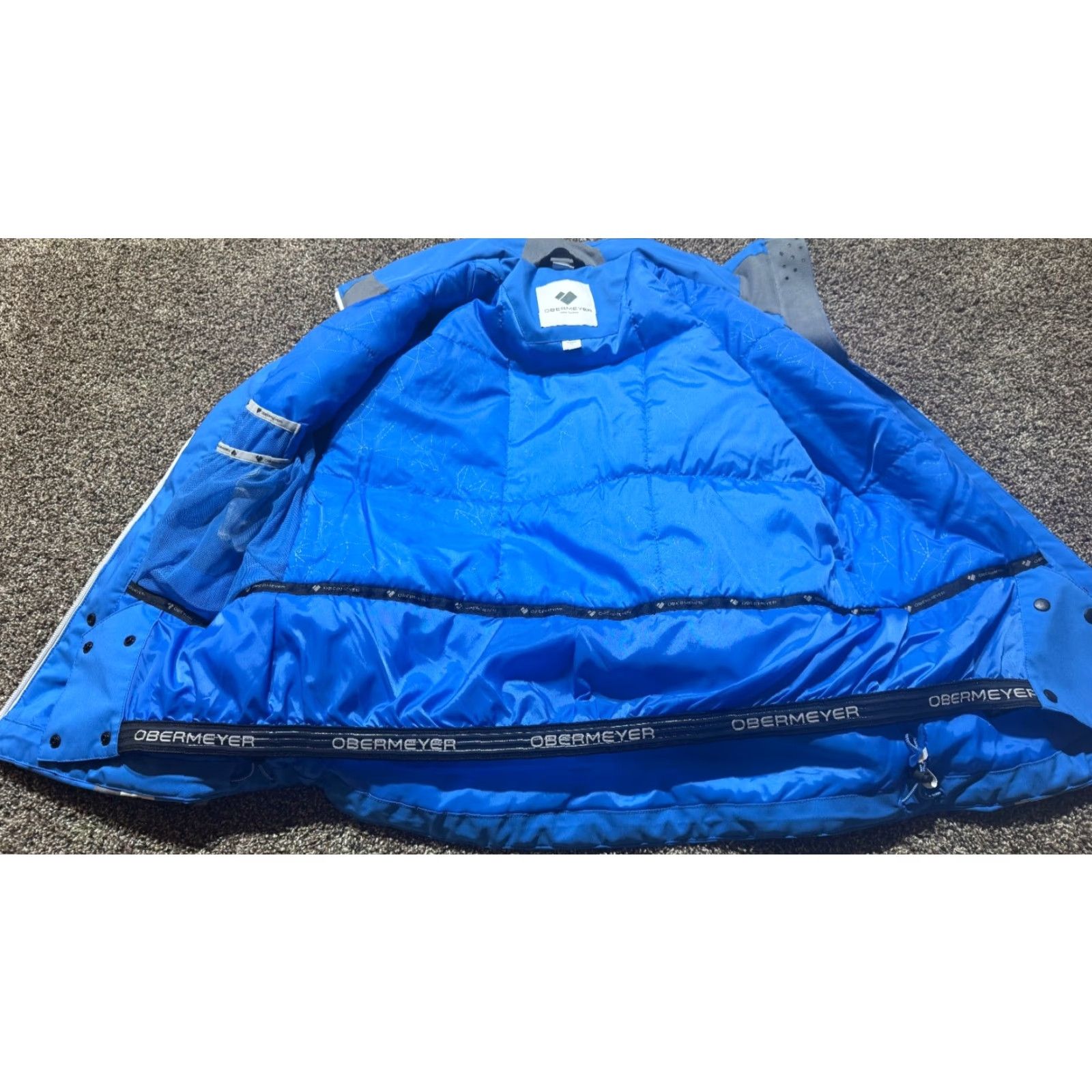 Obermeyer Obermeyer Ski Jacket Womens Size 8 Blue Insulated Regular Size M / US 6-8 / IT 42-44 - 2 Thumbnail