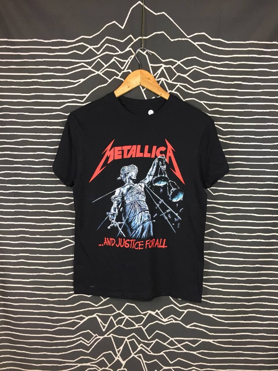 Band Tees × Metallica Metallica And Justice For All Rock Band Tee Size US S / EU 44-46 / 1 - 1 Thumbnail