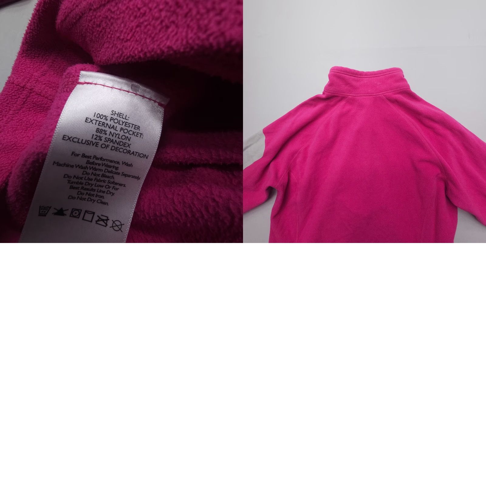 Eddie Bauer VINTAGE Eddie Bauer First Ascent Half Zip Fleece Pullover Light Jacket Size Large Pink Size L / US 10 / IT 46 - 8 Thumbnail