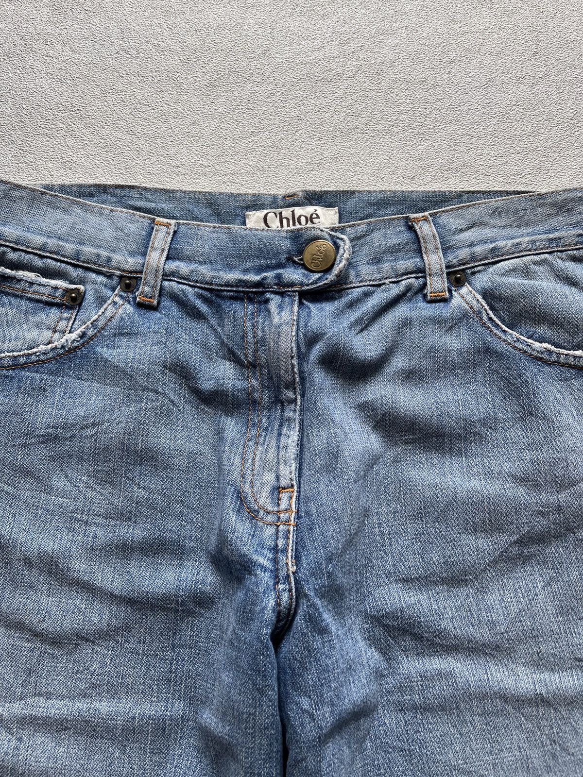 Chloe 2000s CHLOE Jorts Denim Size 30" / US 8 / IT 44 - 2 Thumbnail
