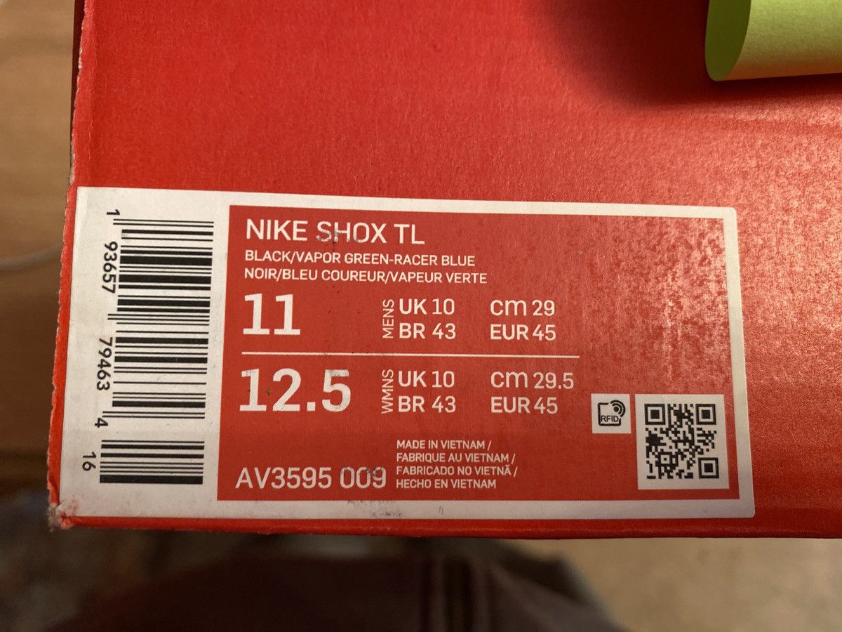 Nike × Skepta NikeLab Shox TL Skepta Tn ACG Size US 11 / EU 44 - 14 Thumbnail