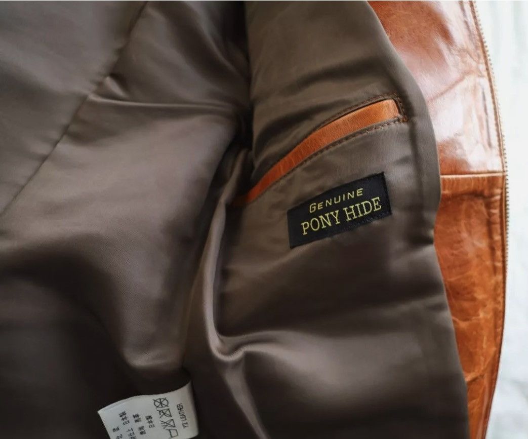 Y'2 Leather 70s-style East West leather jacket from Y'2 Leather Size US M / EU 48-50 / 2 - 16 Thumbnail