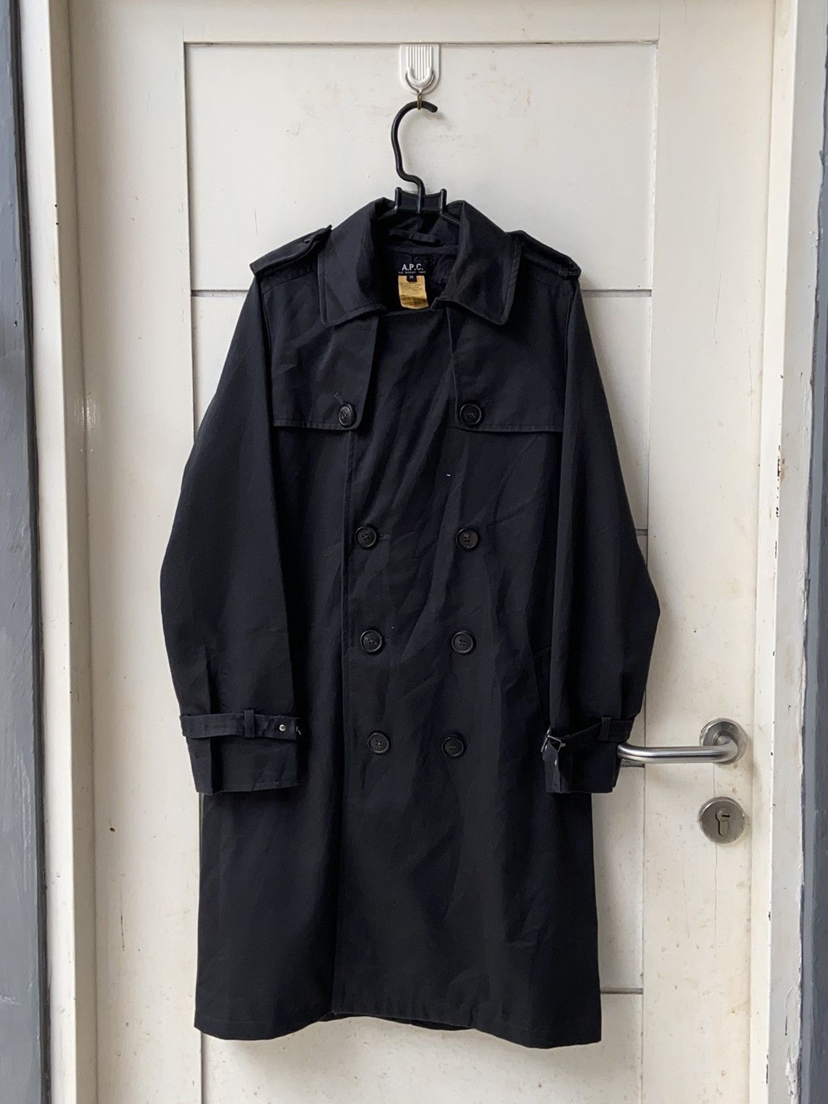 A.P.C. A.P.C Black Coat Size US M / EU 48-50 / 2 - 5 Thumbnail