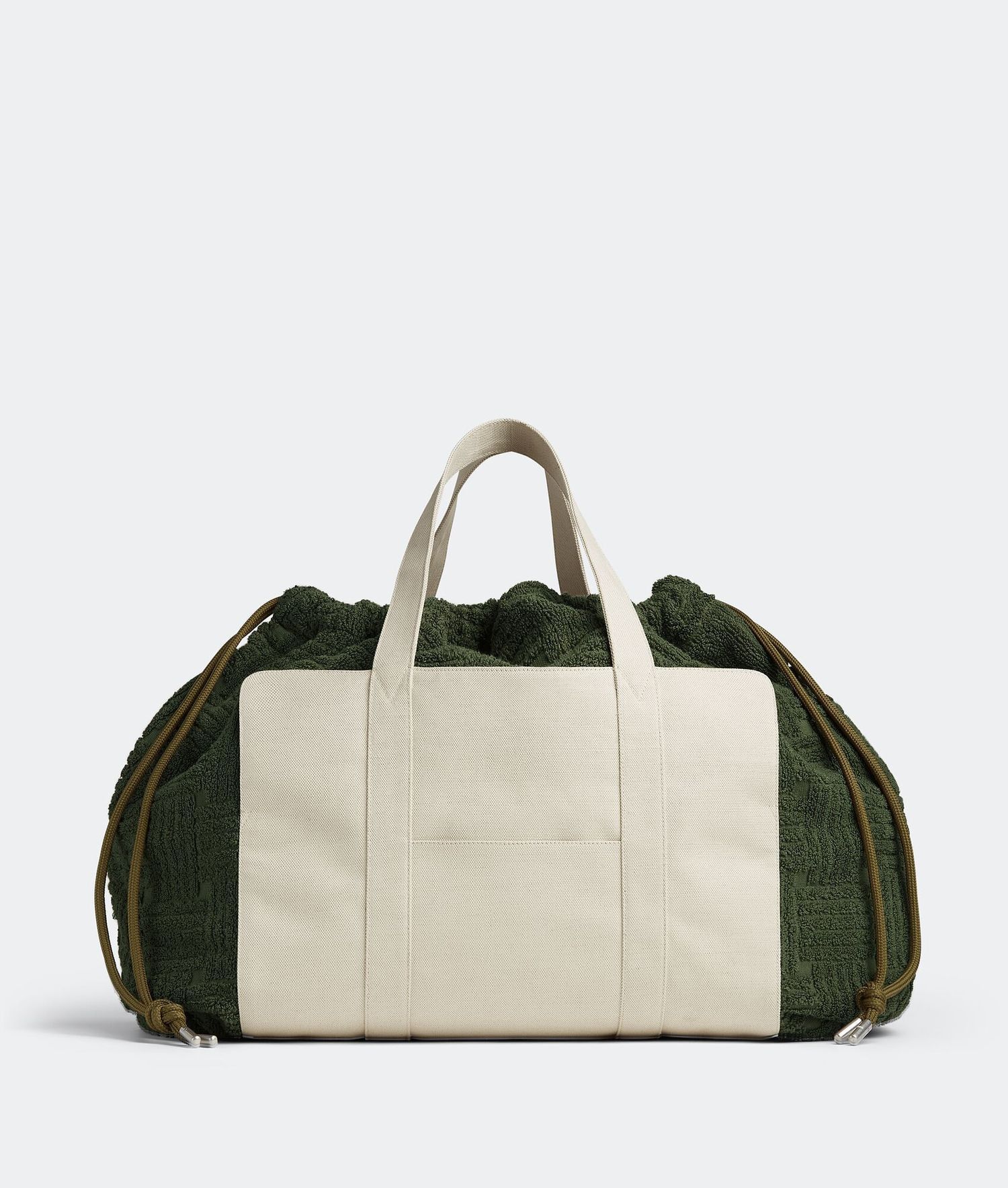 Bottega Veneta Nude & Green Towel Roll Up Bag Size ONE SIZE - 1 Thumbnail