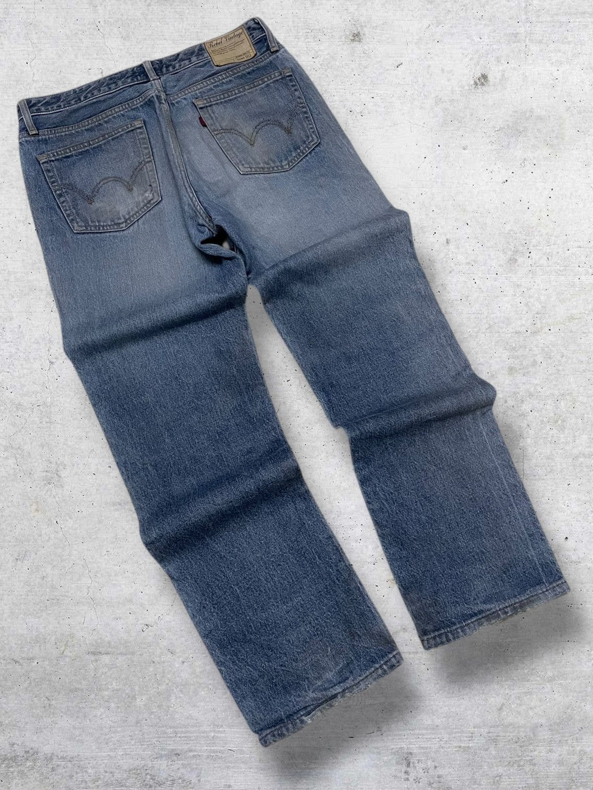 Edwin VINTAGE EDWIN 503 90S OG JAPAN DESIGNER DIRTY OLD DENIM Size US 32 / EU 48 - 9 Thumbnail