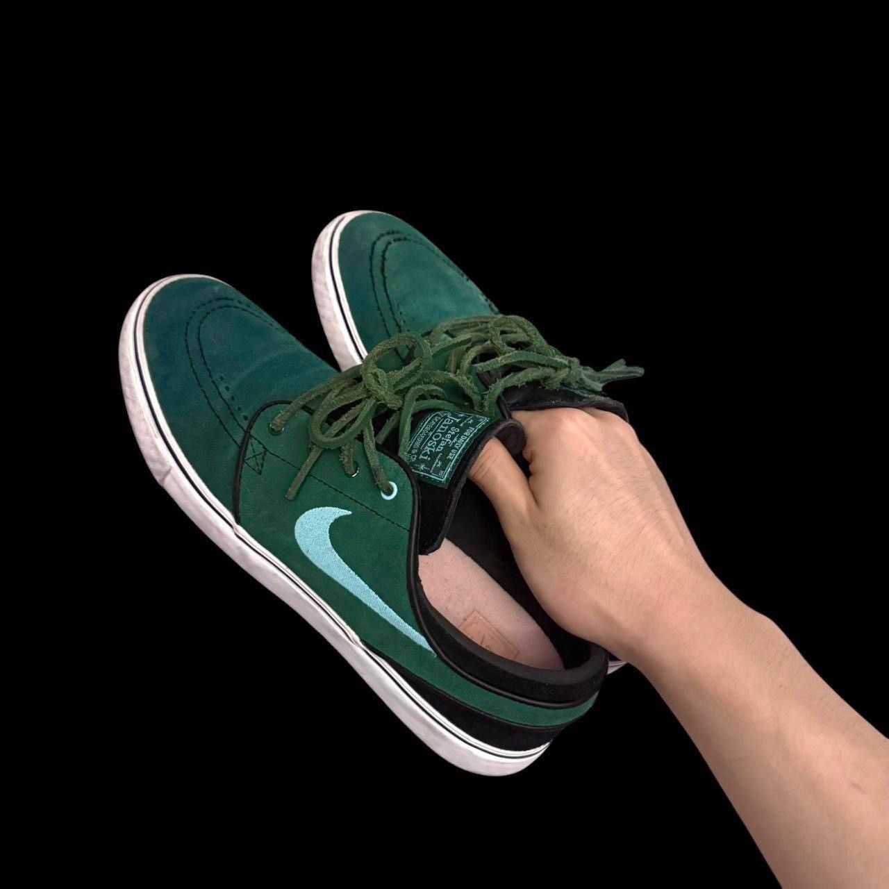 Nike Nike SB Janoski green suede trainers Size US 8 / EU 41 - 5 Thumbnail