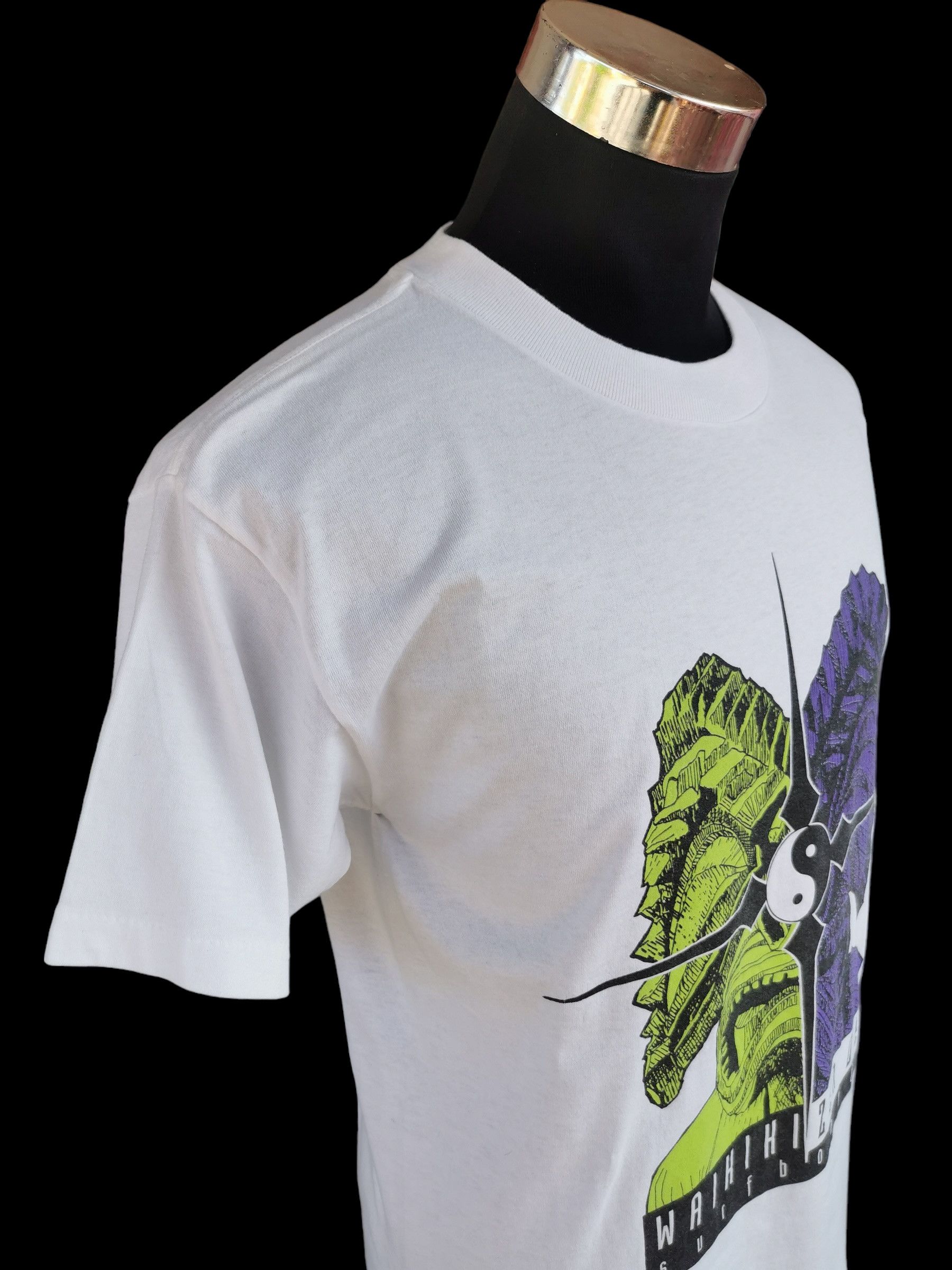 Vintage Vintage Yin Yang Waikiki Zen Den Surfboards Tshirt Size US M / EU 48-50 / 2 - 7 Thumbnail