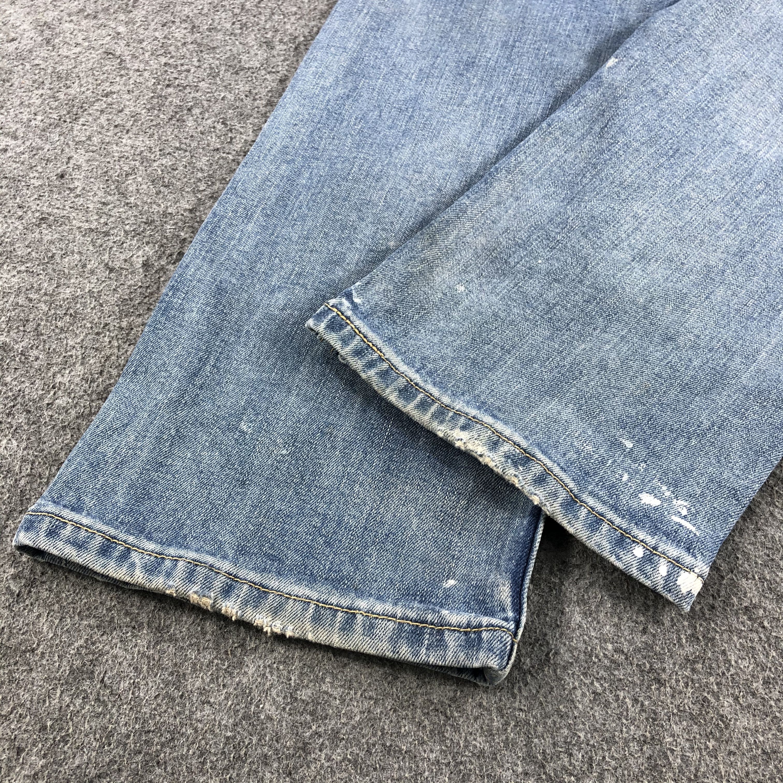 Levi's Vintage Blue Wash Levis 513 Jeans-J1718 Size US 35 - 6 Thumbnail