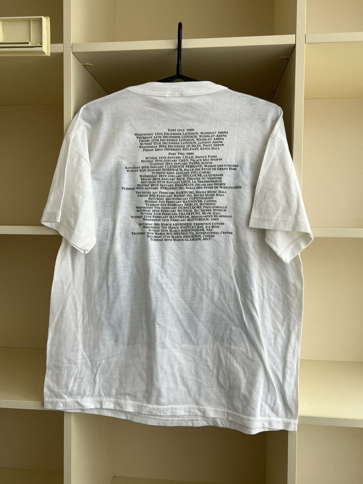 Band Tees Vintage 1989 Wet Wet Wet Band Tee T-Shirt Size XL Size US XL / EU 56 / 4 - 8 Thumbnail