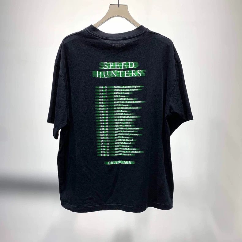 Balenciaga Balenciaga Hot Item Speed Logo Portrait Short-Sleeve T-Shi Size US M / EU 48-50 / 2 - 3 Thumbnail