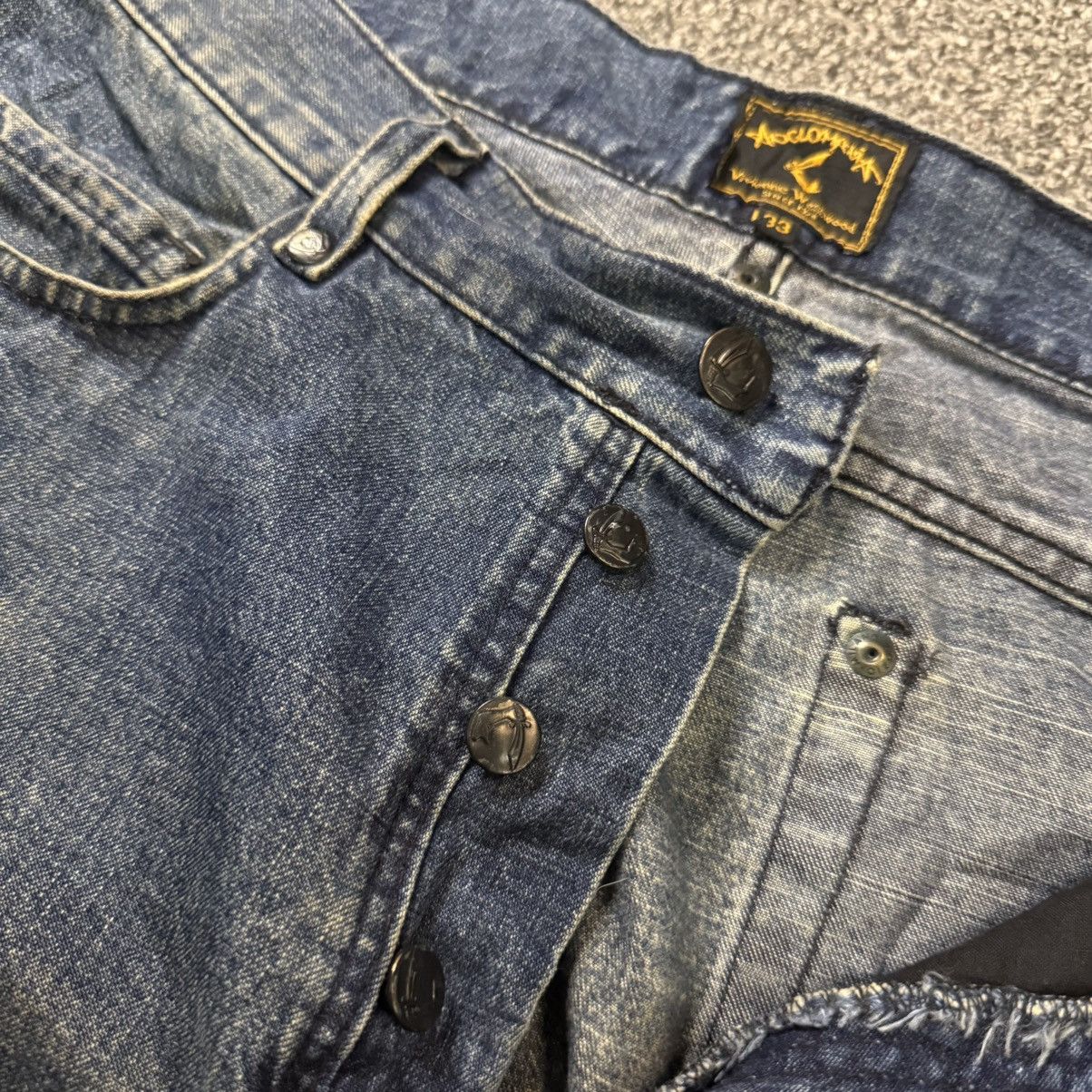 Vivienne Westwood 🔥 Distressed SeditionariesThrashed Anglomania Denim W33 L35 Size US 33 - 11 Thumbnail