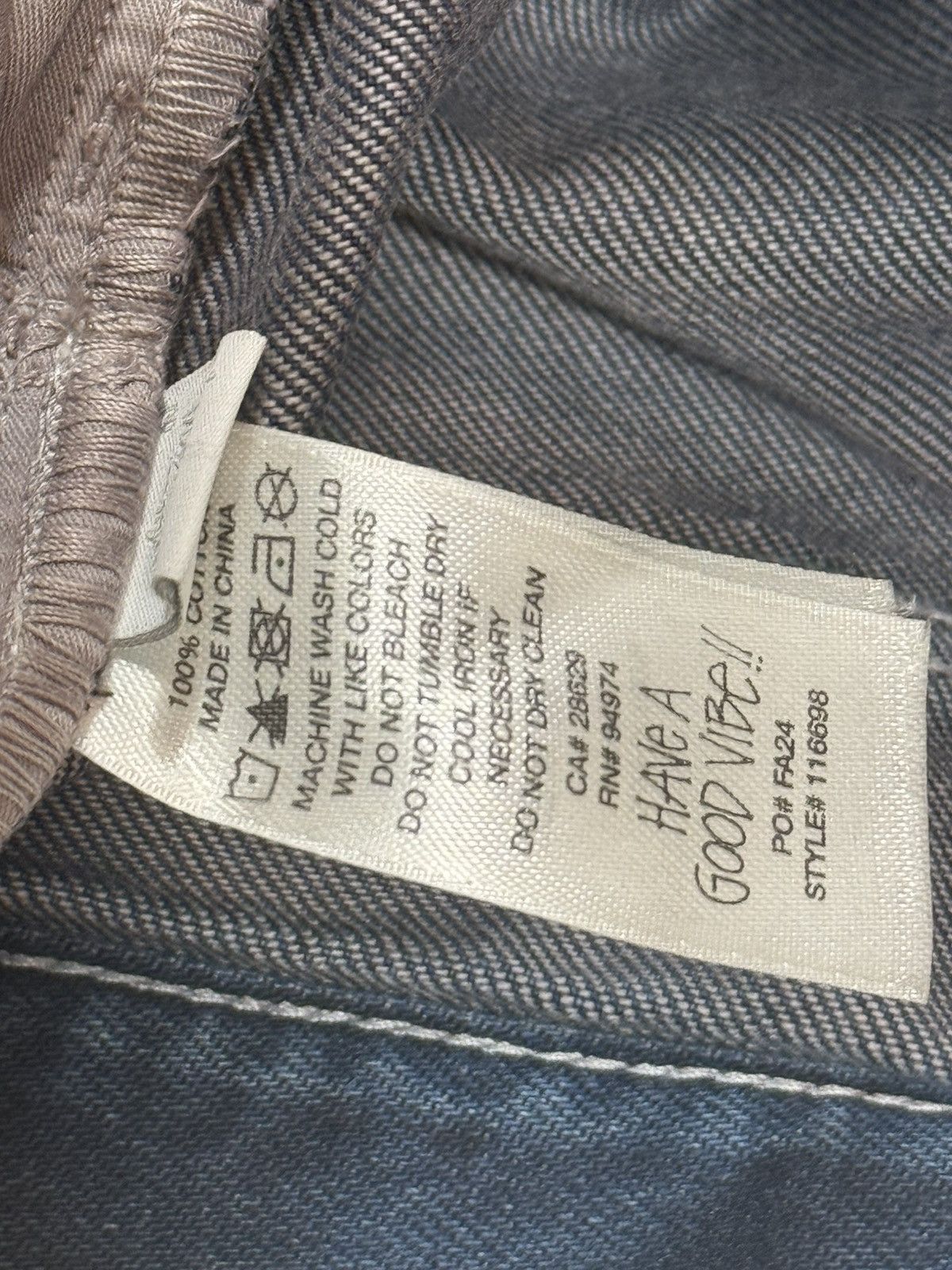 Stussy Stussy Blue Denim Vintage Wash Big OL Jeans Size US 38 / EU 54 - 10 Thumbnail
