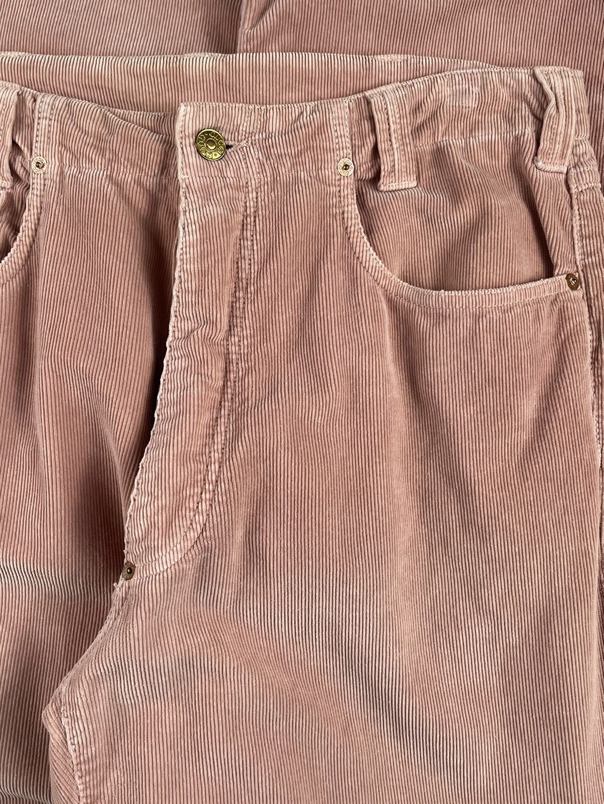Gucci Gucci Tom Ford Bootcut Wide Leg Corduroy Jeans Pink Size US 34 / EU 50 - 3 Thumbnail